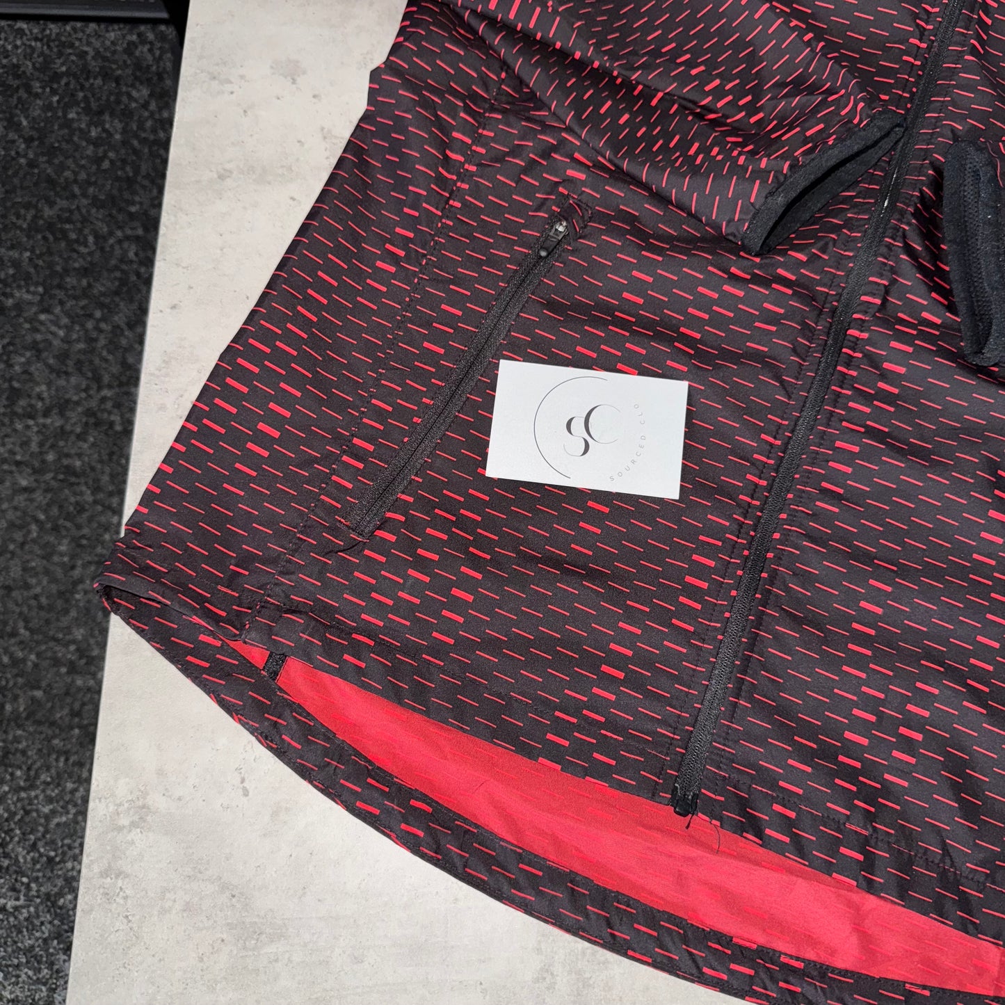 Nike Red Racer Repel Windbreaker