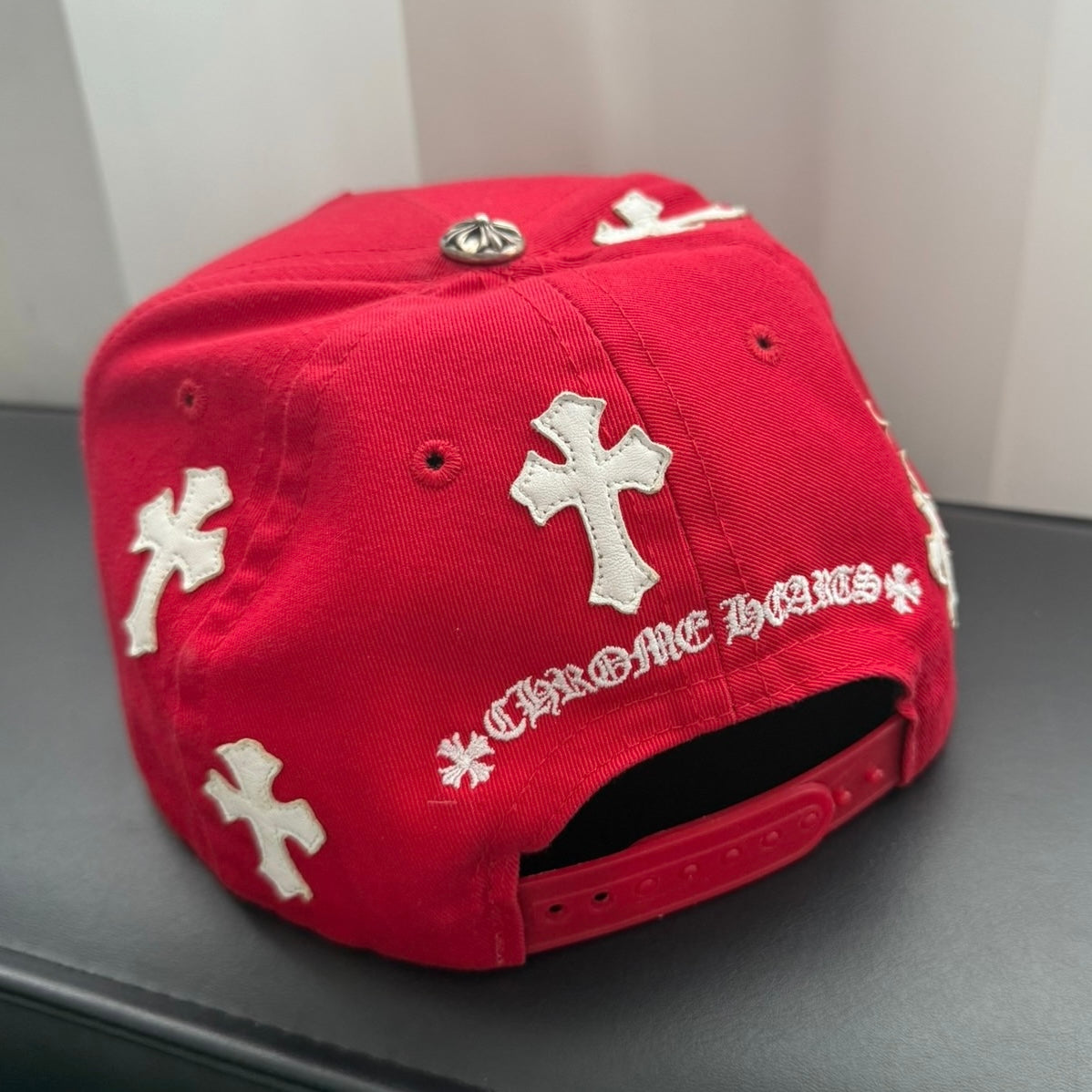 Chrome Hearts Red Cross Patch Hat (PRE ORDER)