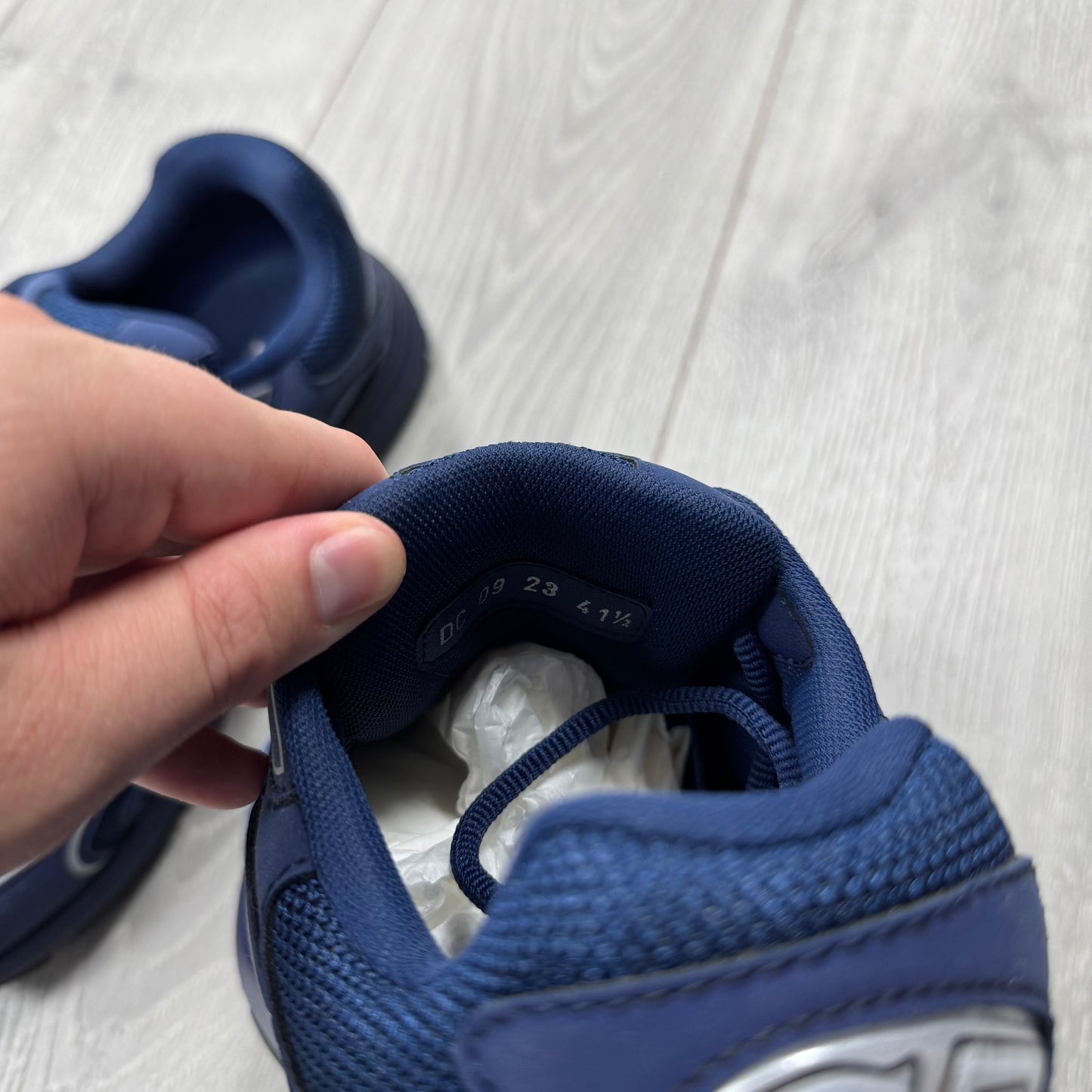Dior Navy Blue B30 Trainers