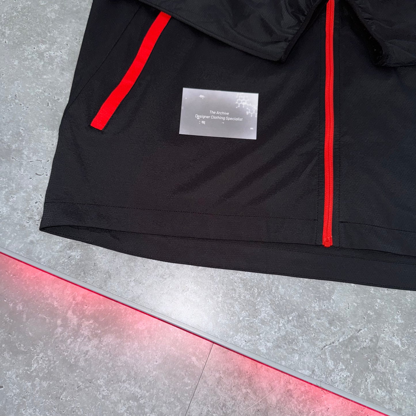 Nike Red & Grey UV Red Windbreaker
