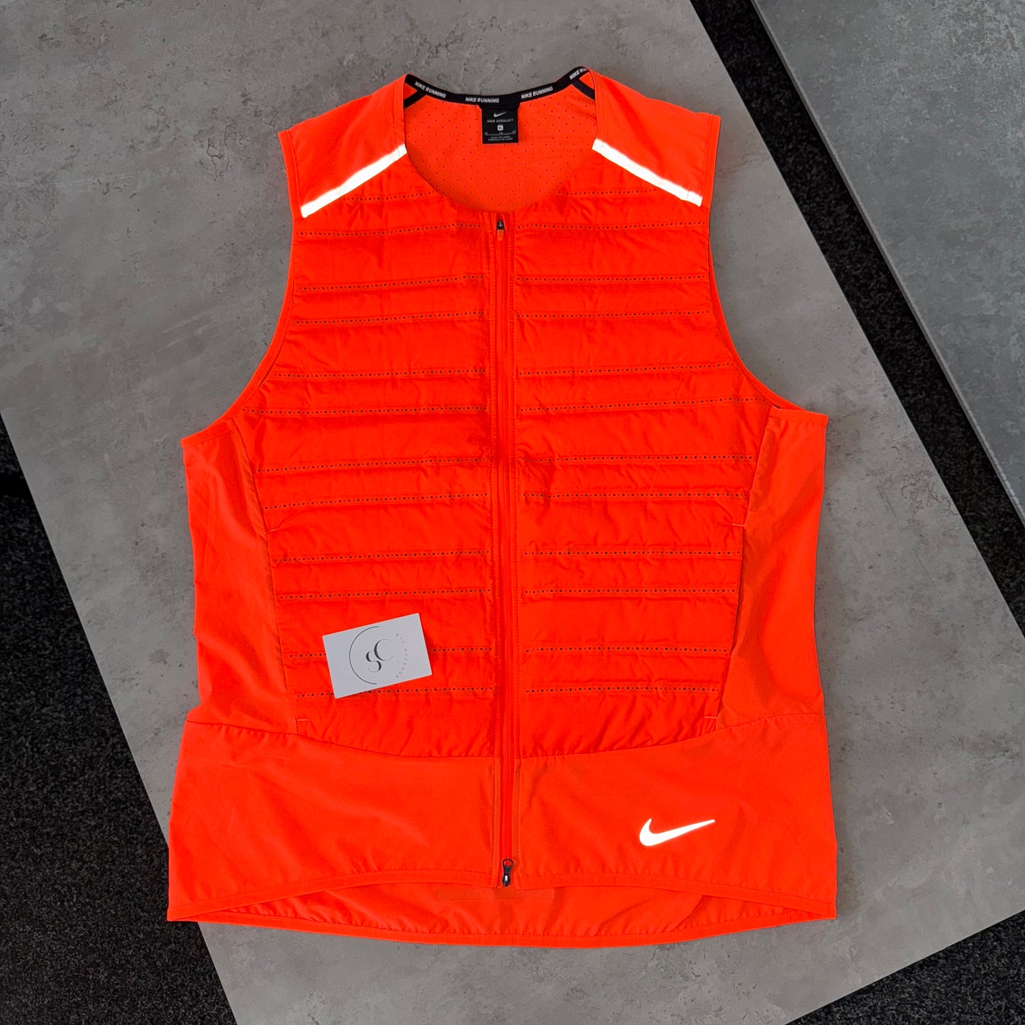 Nike Orange Aeroloft Gilet