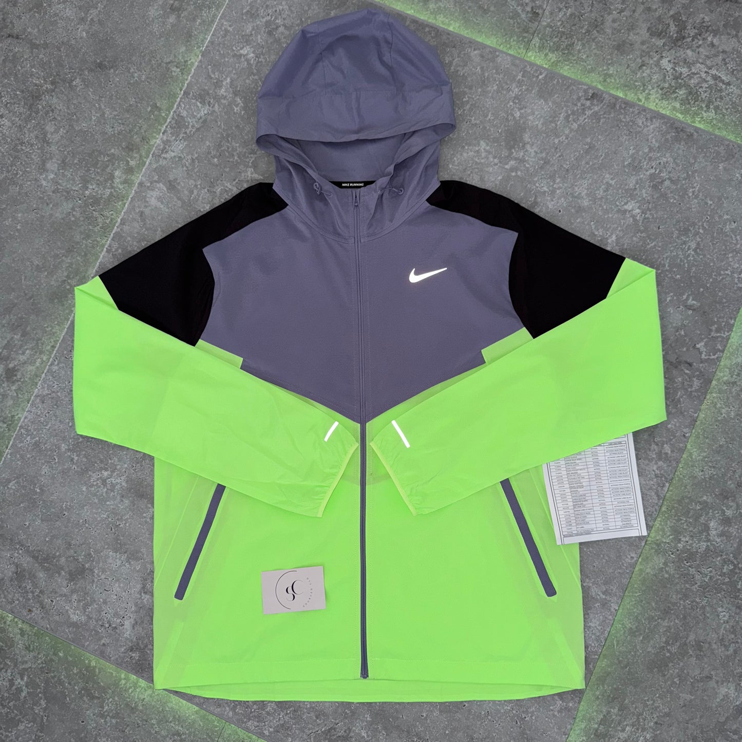 Nike Lime Blast Sample Windbreaker
