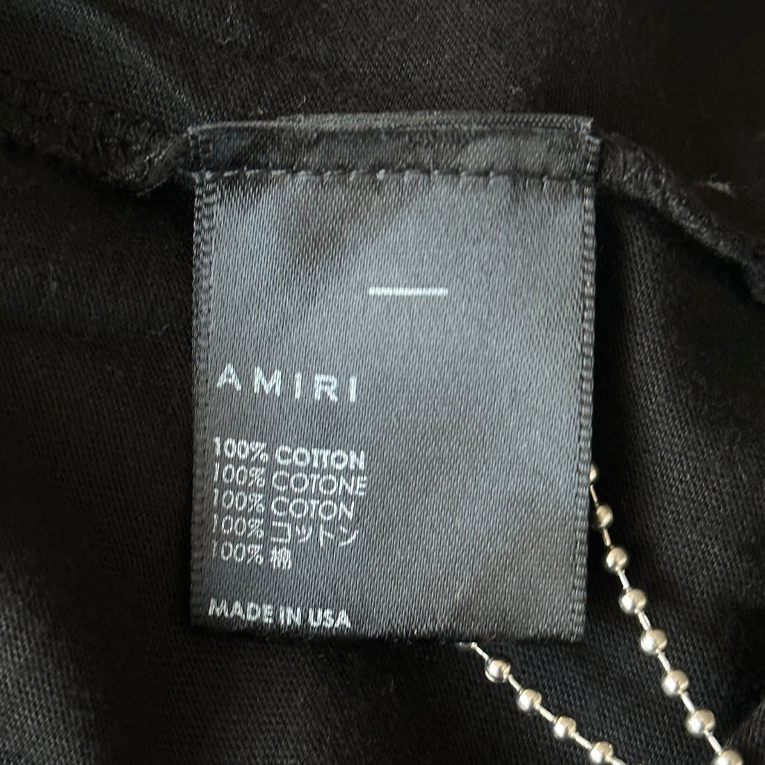Amiri Preemo Black Record T Shirt