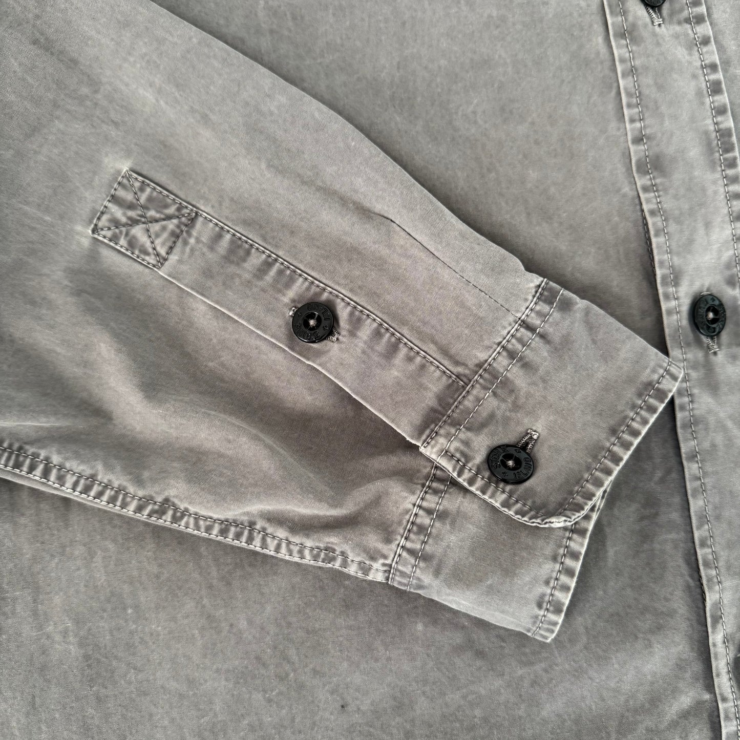 Stone Island Grey Dye Overshirt