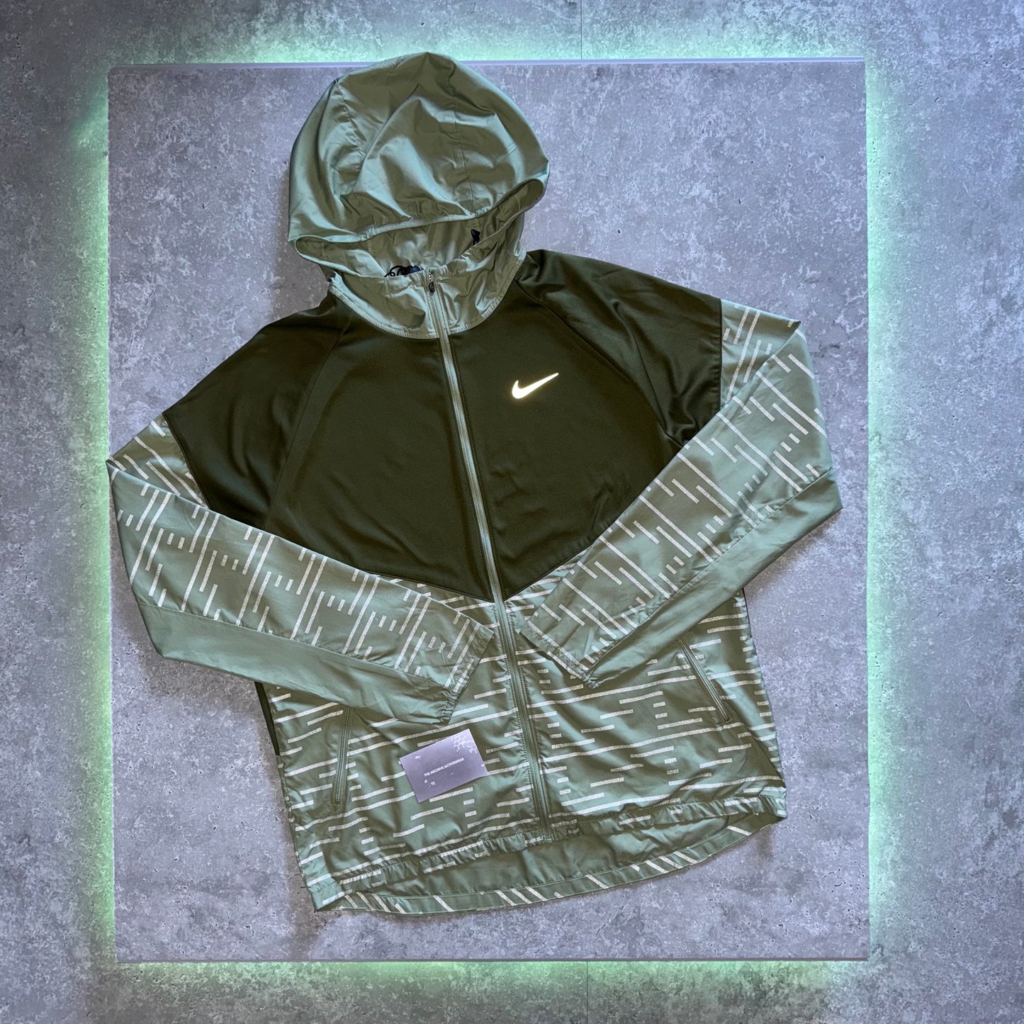 Nike Division Flash Khaki Windbreaker Jacket