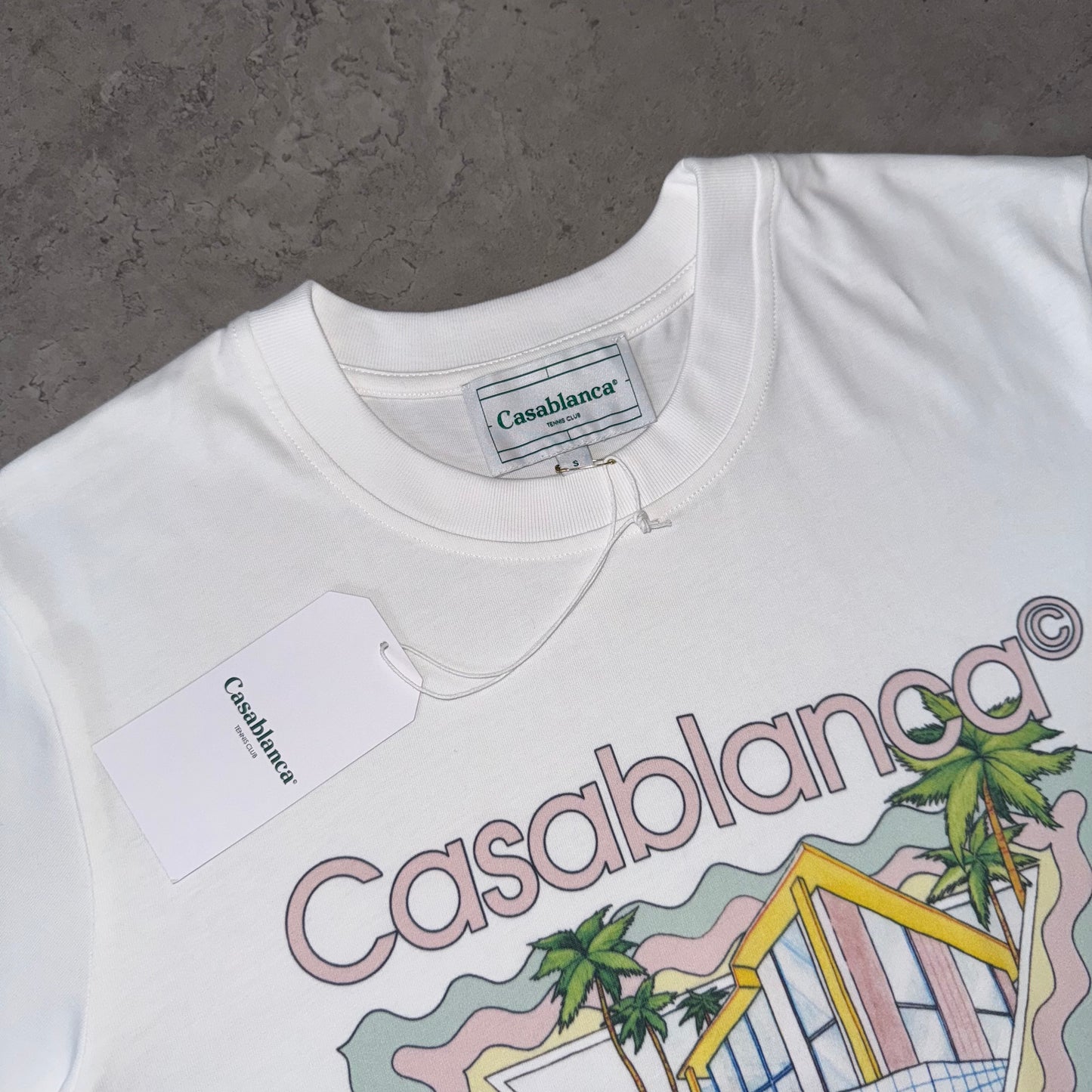 Casablanca Maison De Reve Printed T Shirt