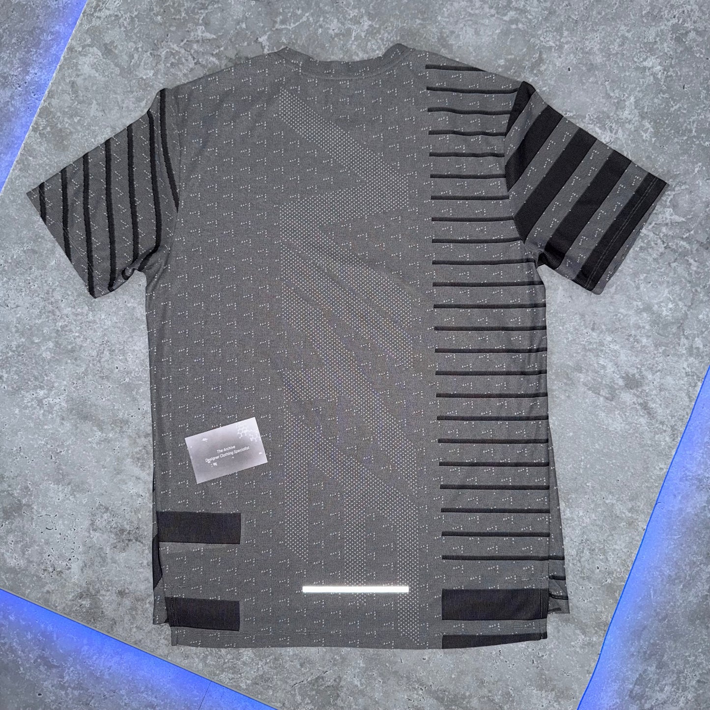 Nike Grey Pattern 1.0 Miler T Shirt