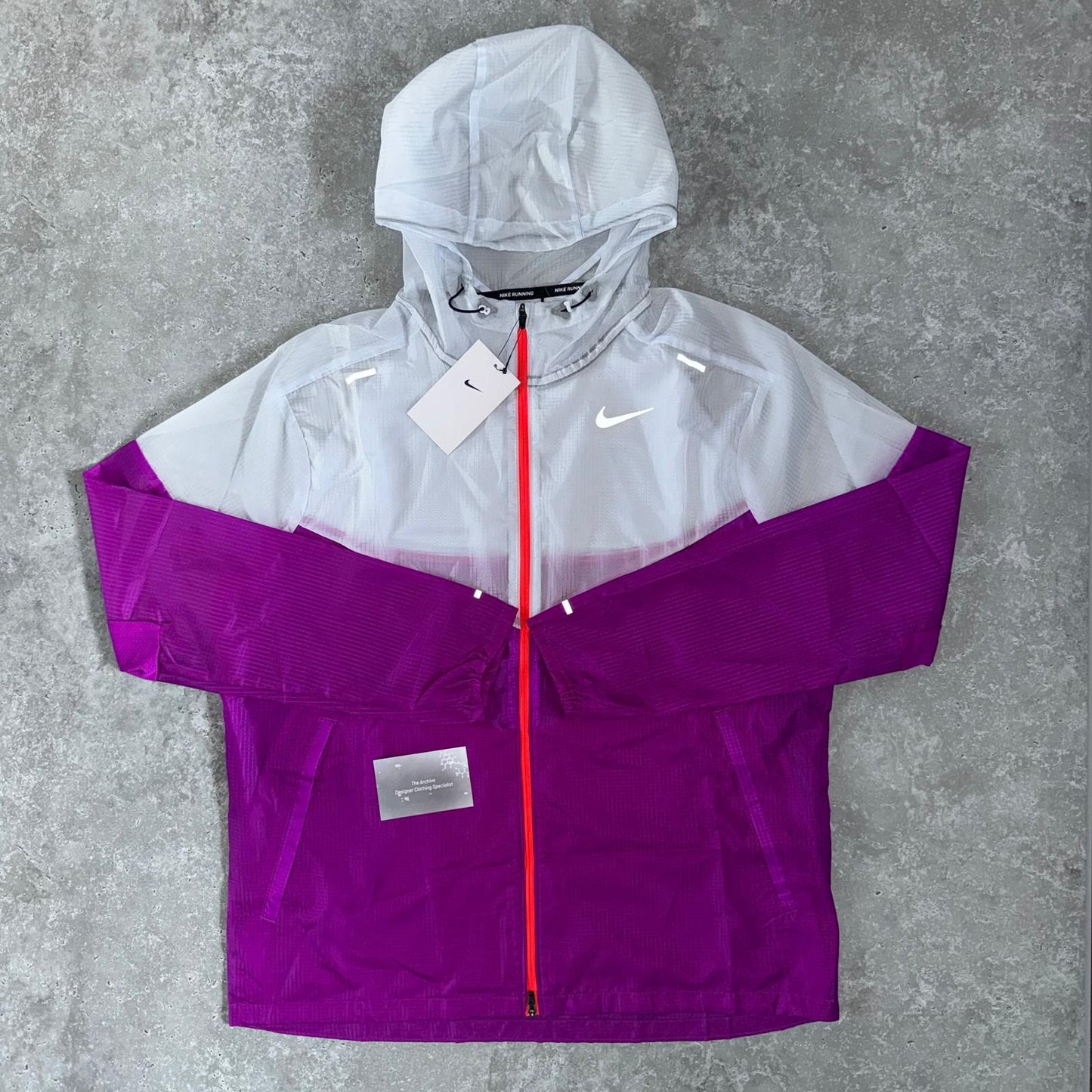 Nike Purple Grape Repel Windbreaker Jacket