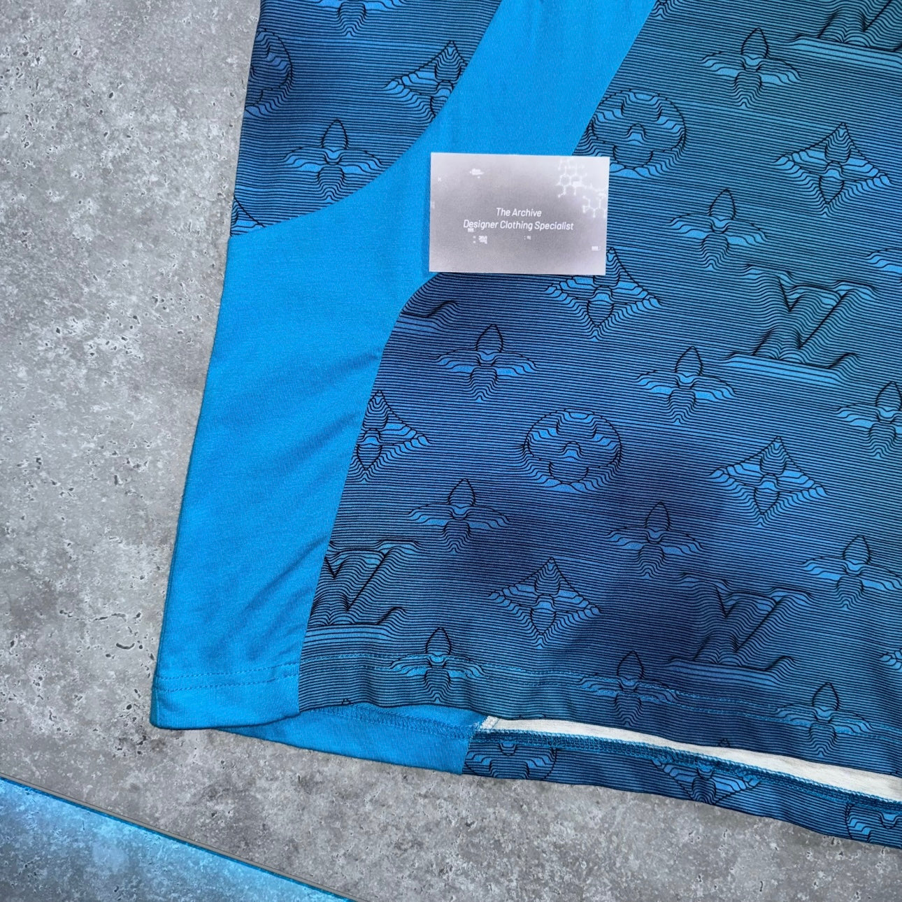 Louis Vuitton 2054 Blue Antarsia Tee