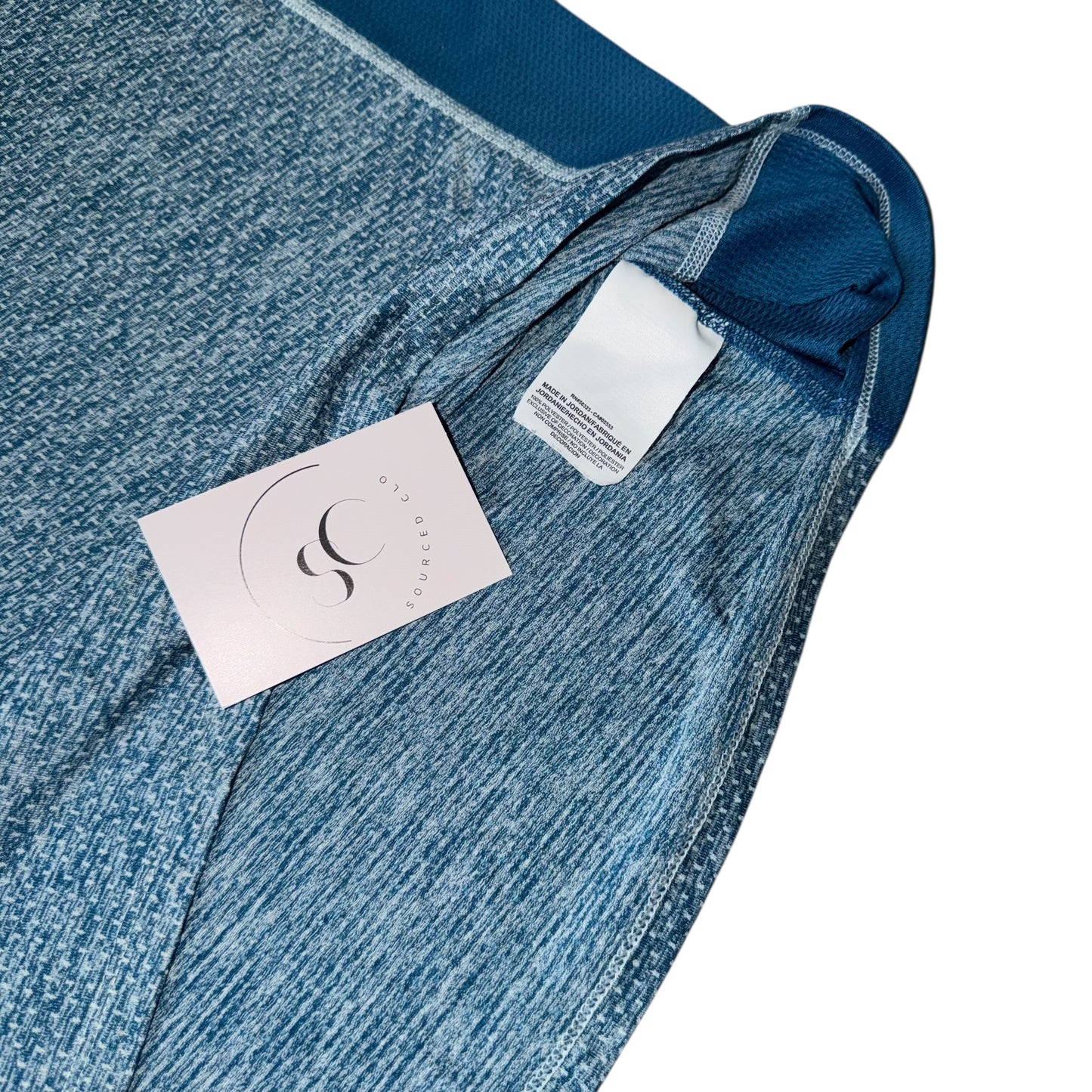 Nike Light Blue Tech Knit Miler T Shirt