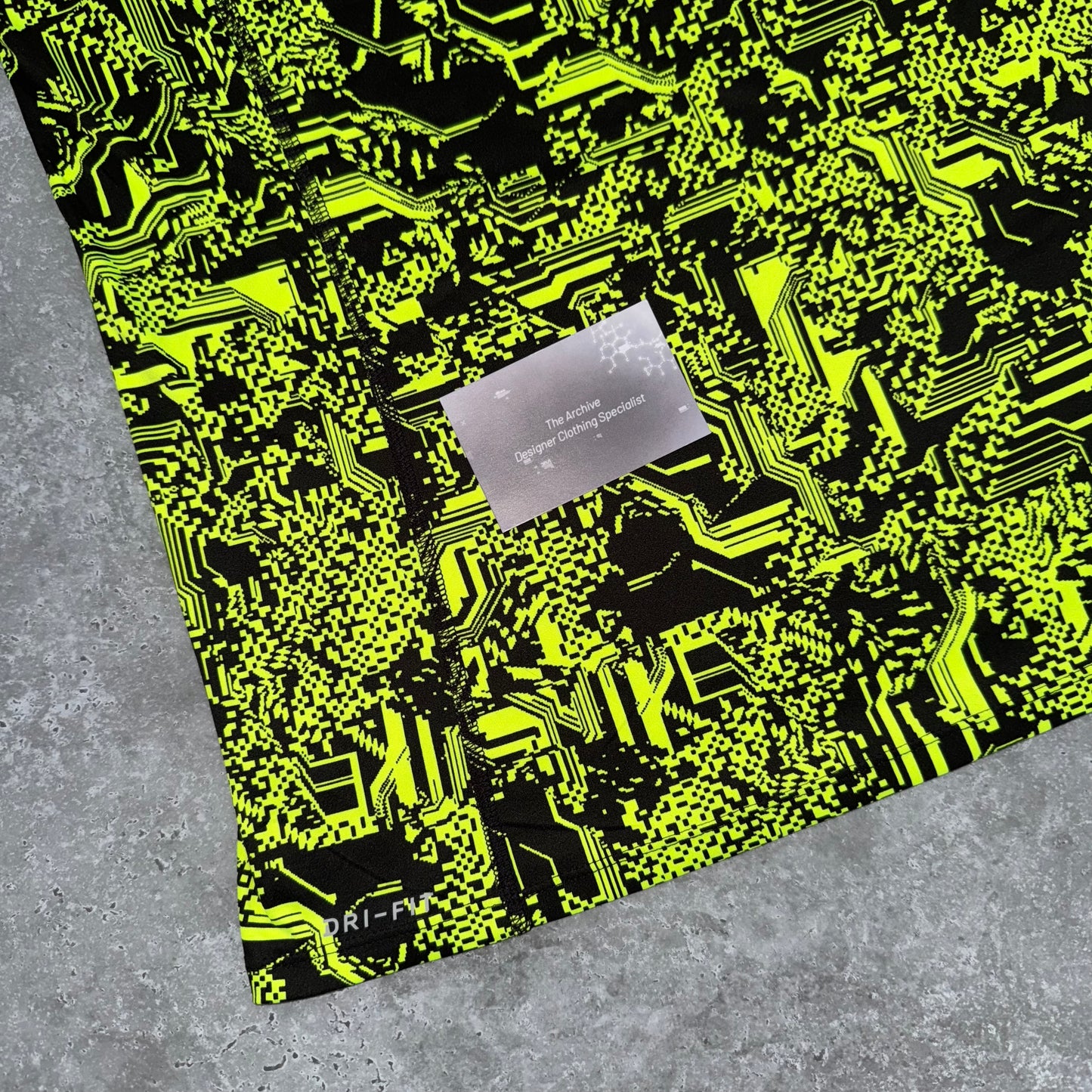 Nike Green Digital Miler T Shirt