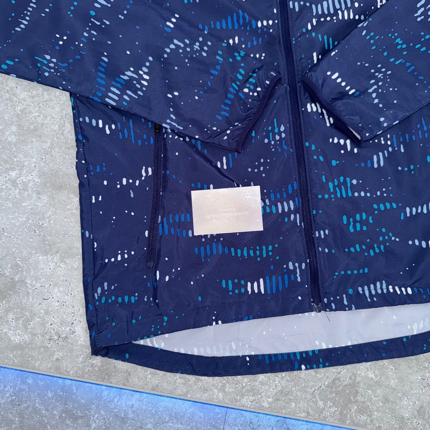 Nike Navy Digital Windbreaker Jacket