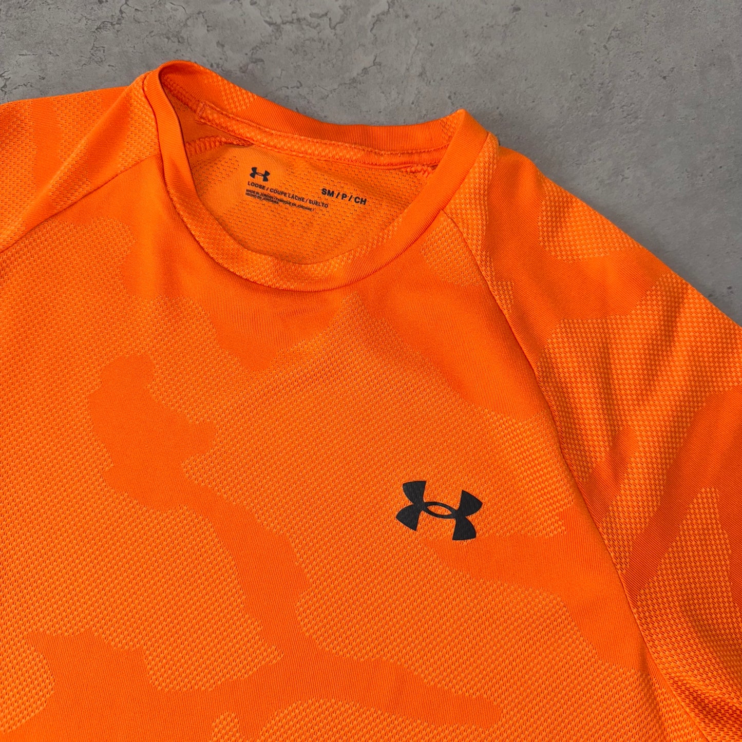 Under Armour Orange Camouflage T Shirt