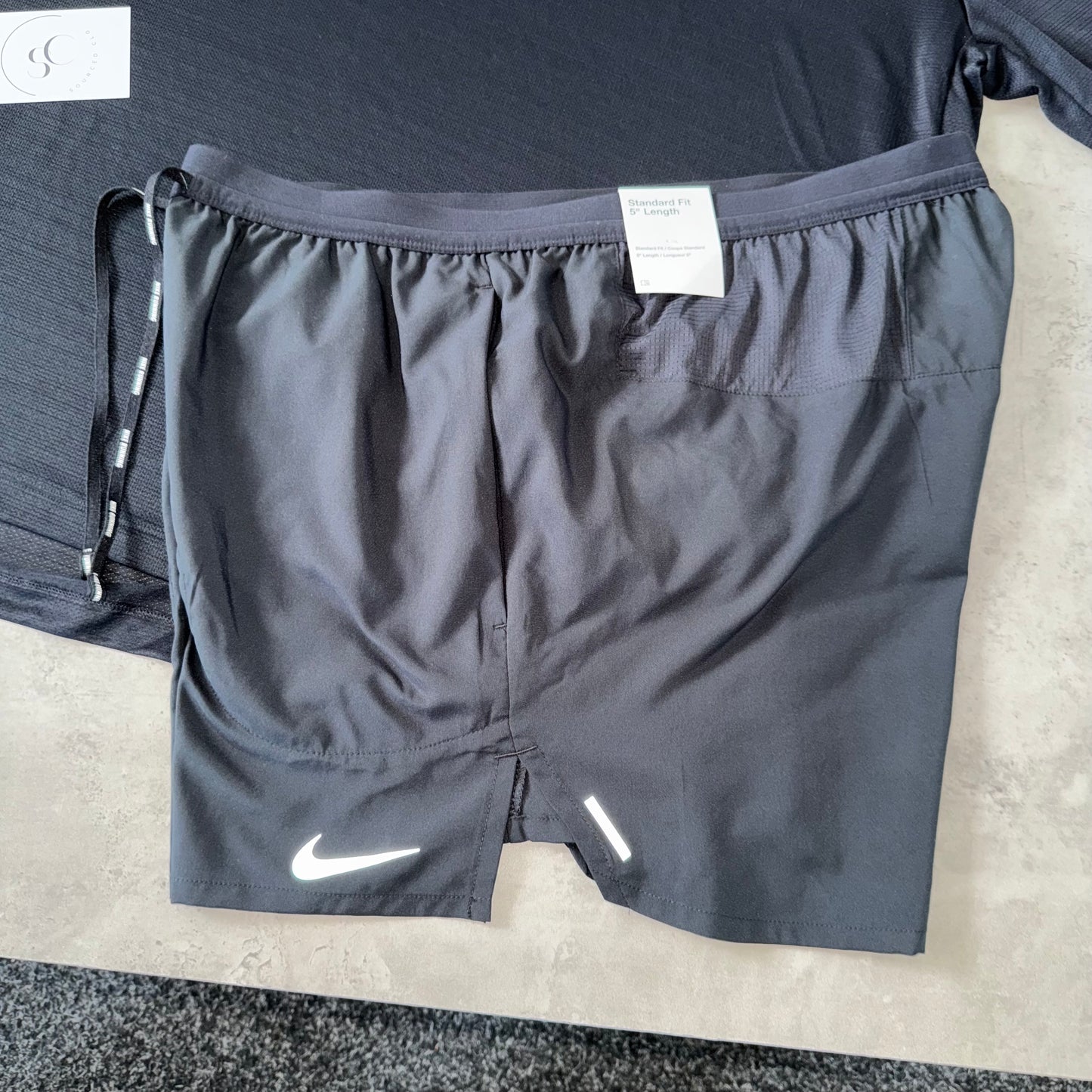 Nike Black 1.0 Miler Short Set
