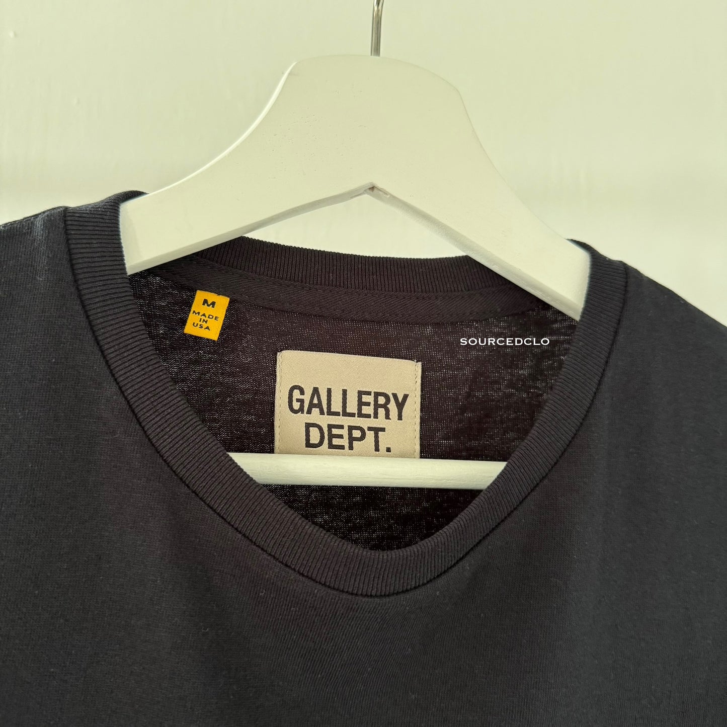 Gallery Dept Black French Logo T Shirt
