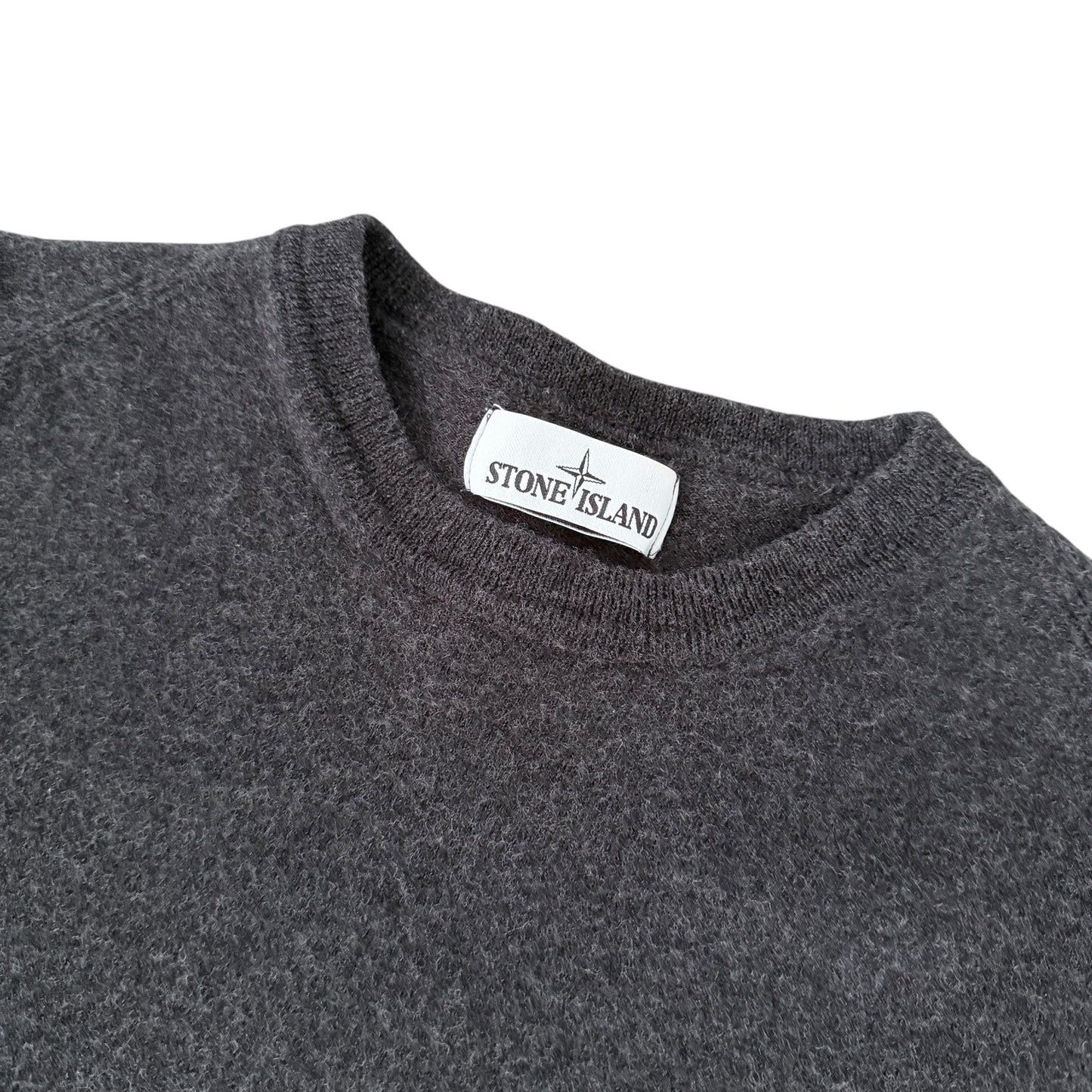 Stone Island Charcoal Knit Jumper