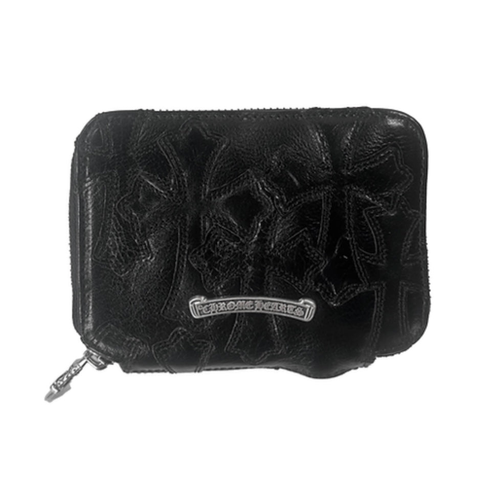 Chrome Hearts Bank Robber Cross Zip Wallet (PRE ORDER)