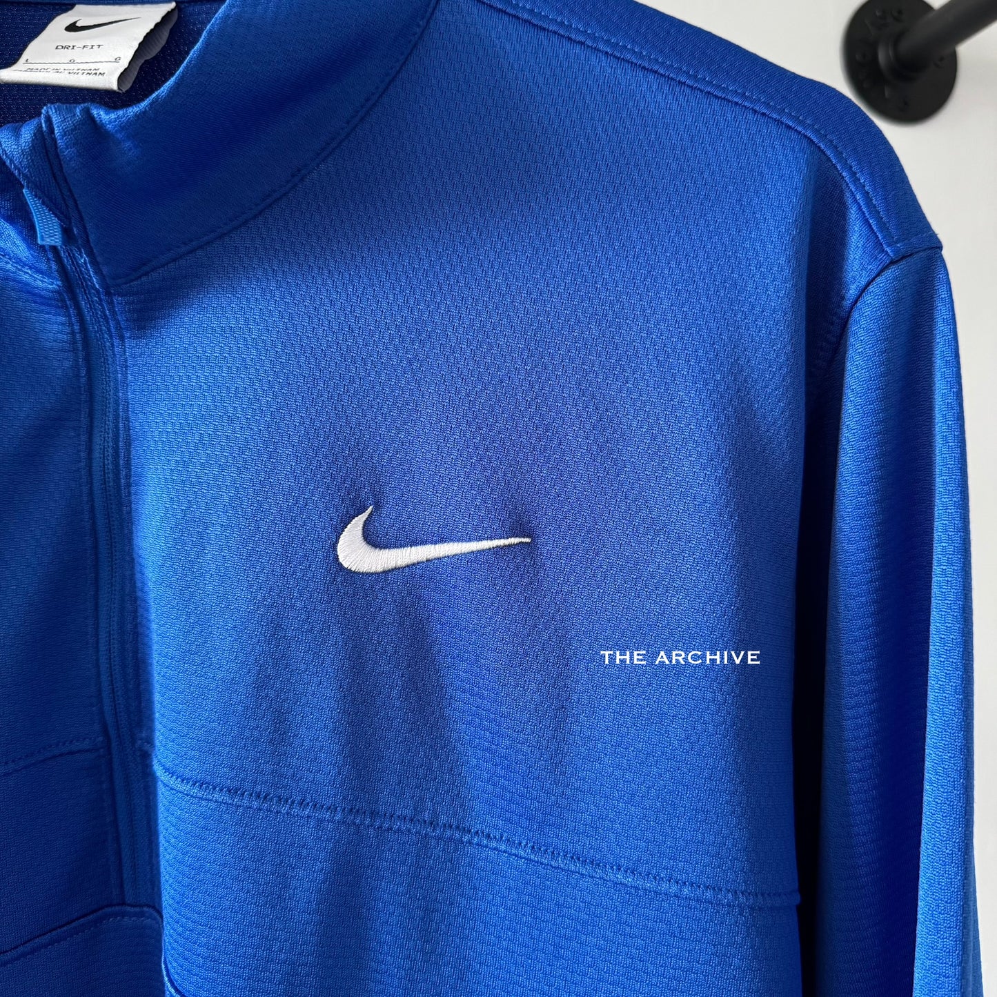 Nike Dri Fit Blue Half Zip