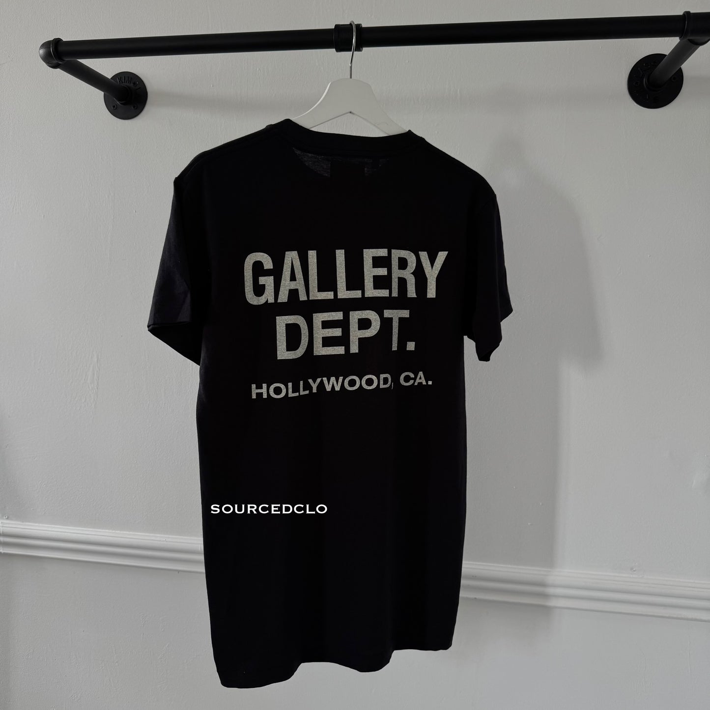 Gallery Dept Black Souvenir T Shirt