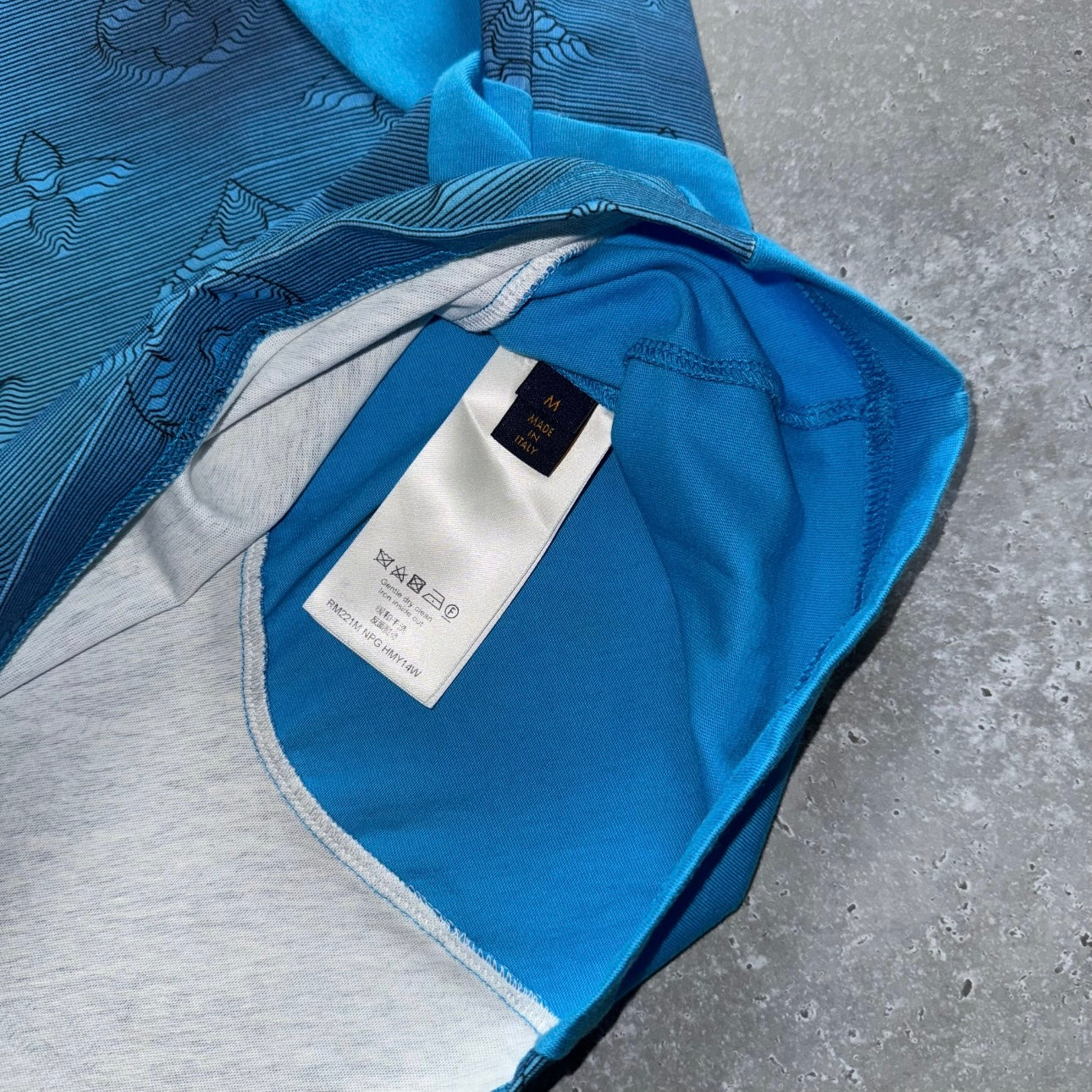 Louis Vuitton 2054 Blue Antarsia Tee