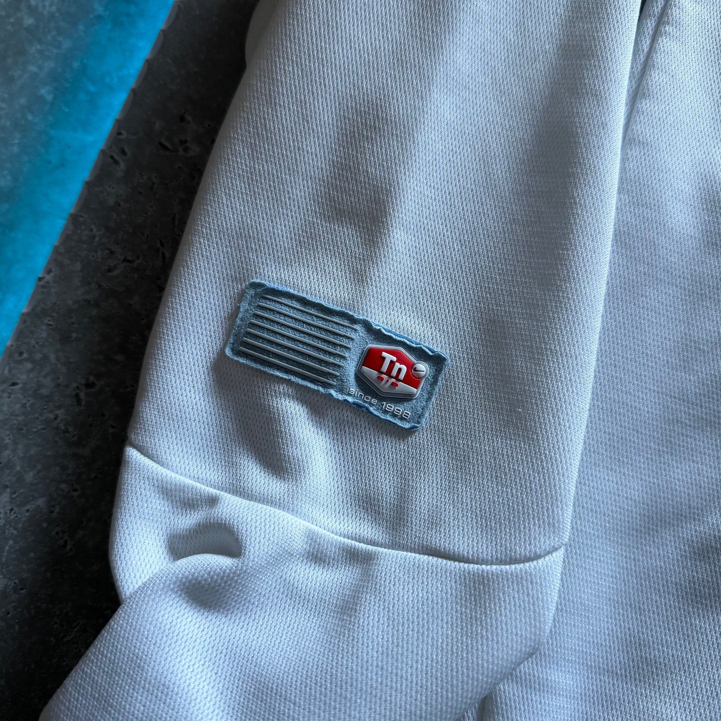 Vintage Y2K Nike TN White Zip Hoodie