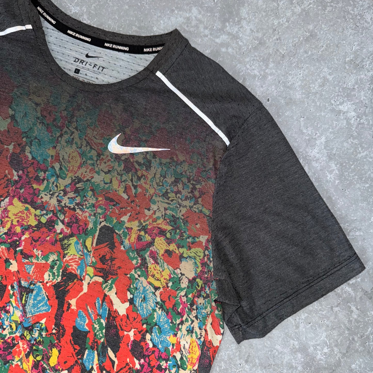 Nike Floral 1.0 Miler T Shirt