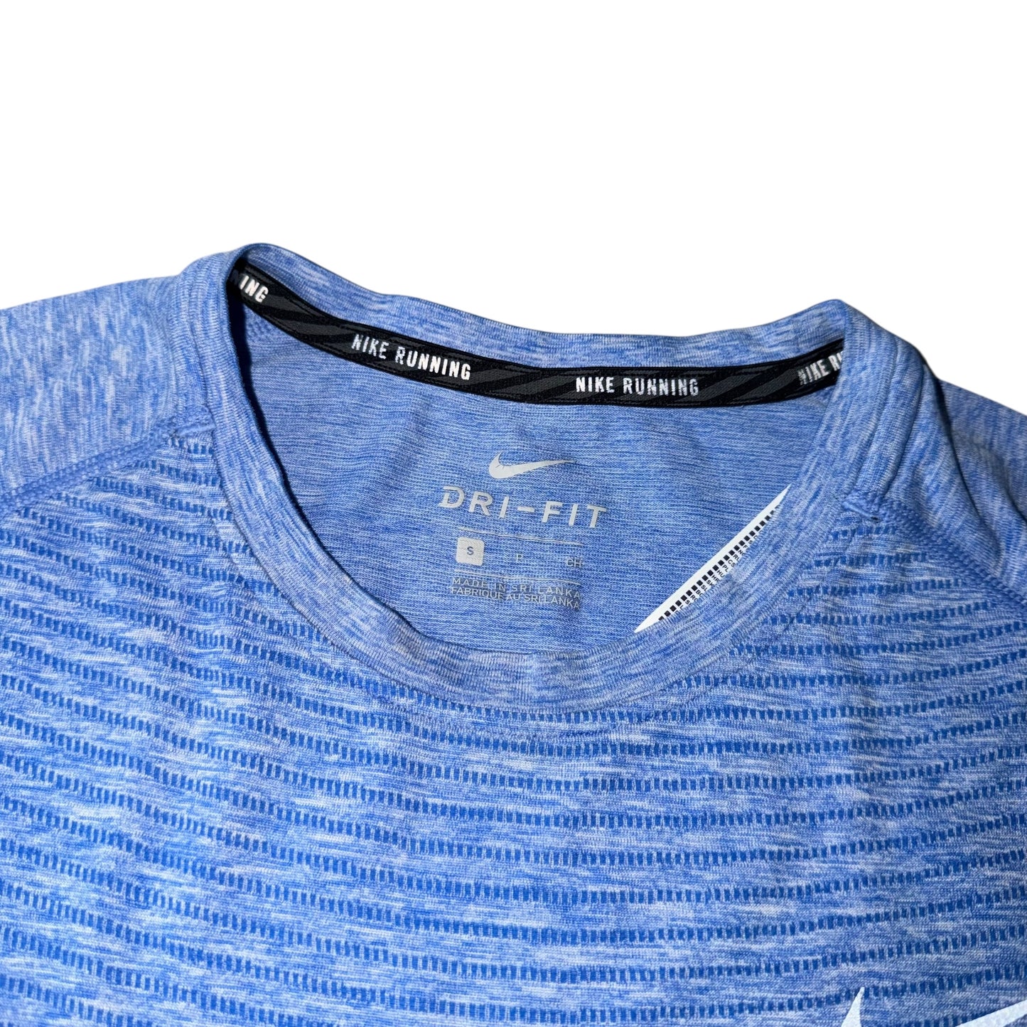 Nike Tech Knit Sky Blue Miler T Shirt