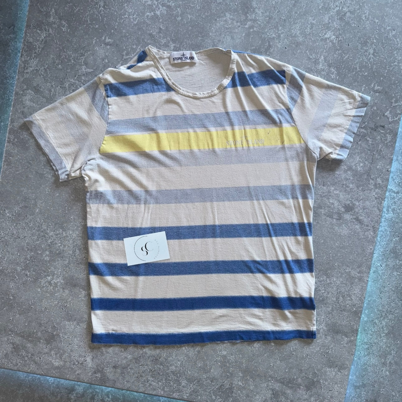 Stone Island Striped T Shirt