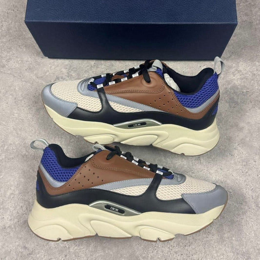 Dior B22 Coffee Violet Trainers