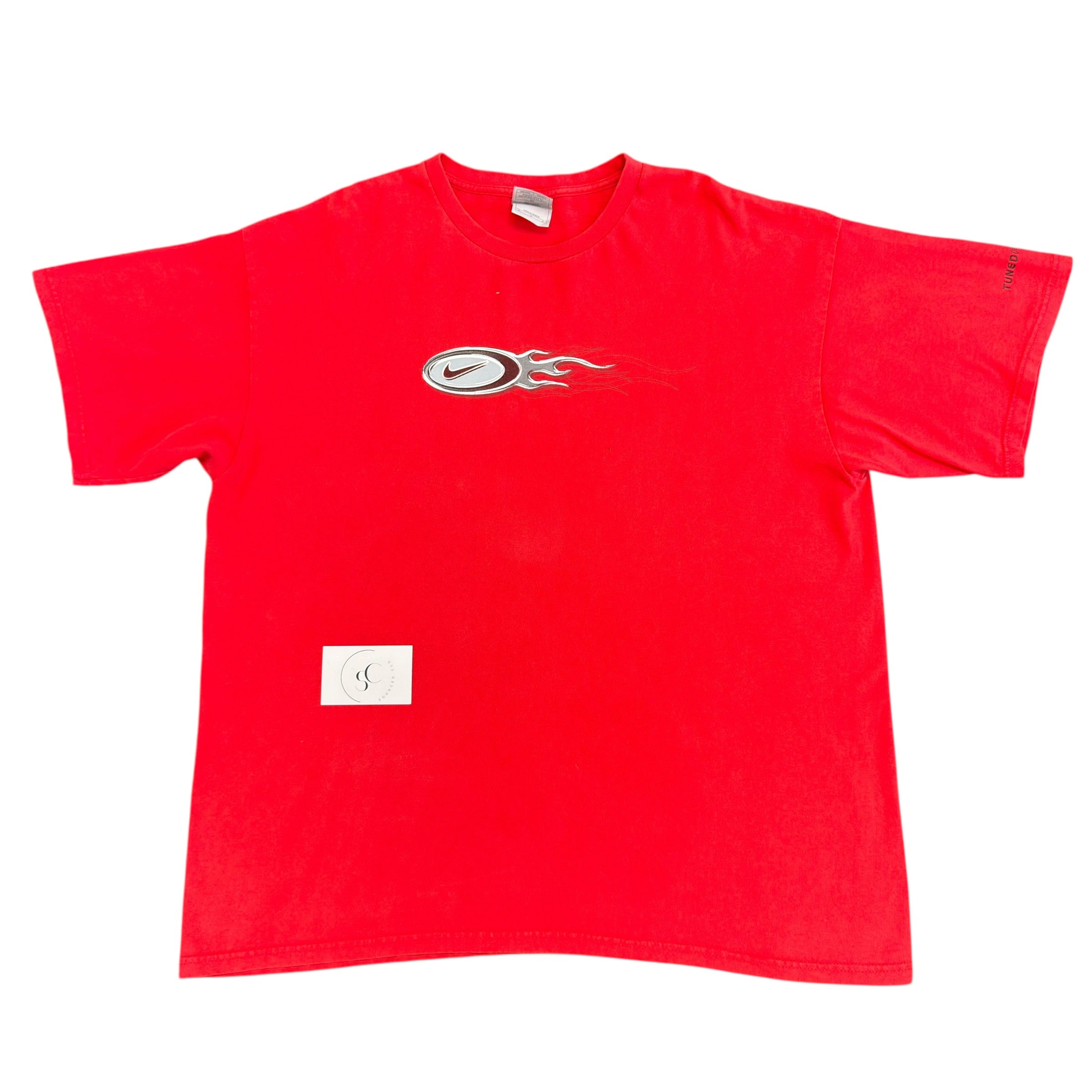Vintage 90s Nike Flame Tuned Logo T Shirt