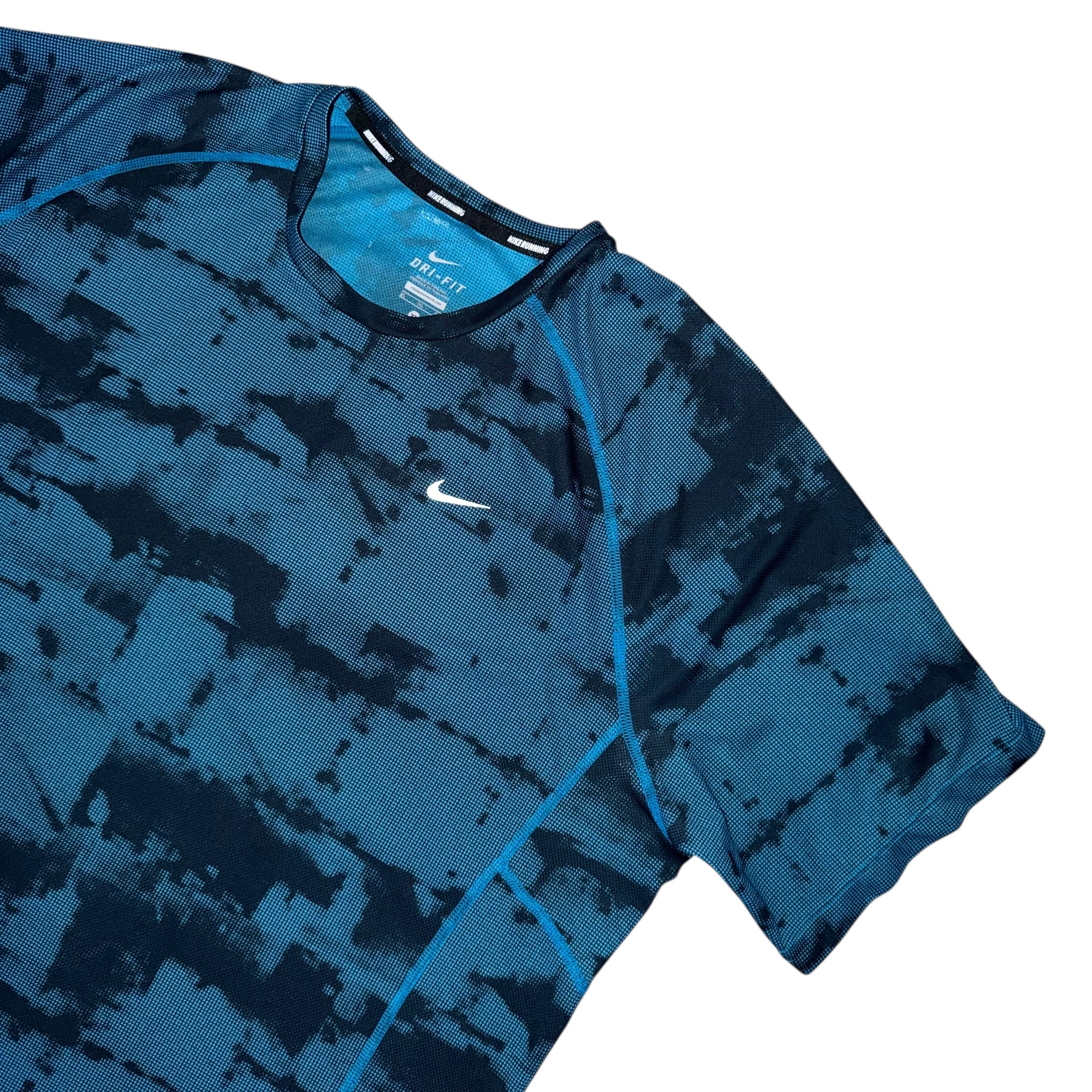 Nike Blue Digital Camo T Shirt
