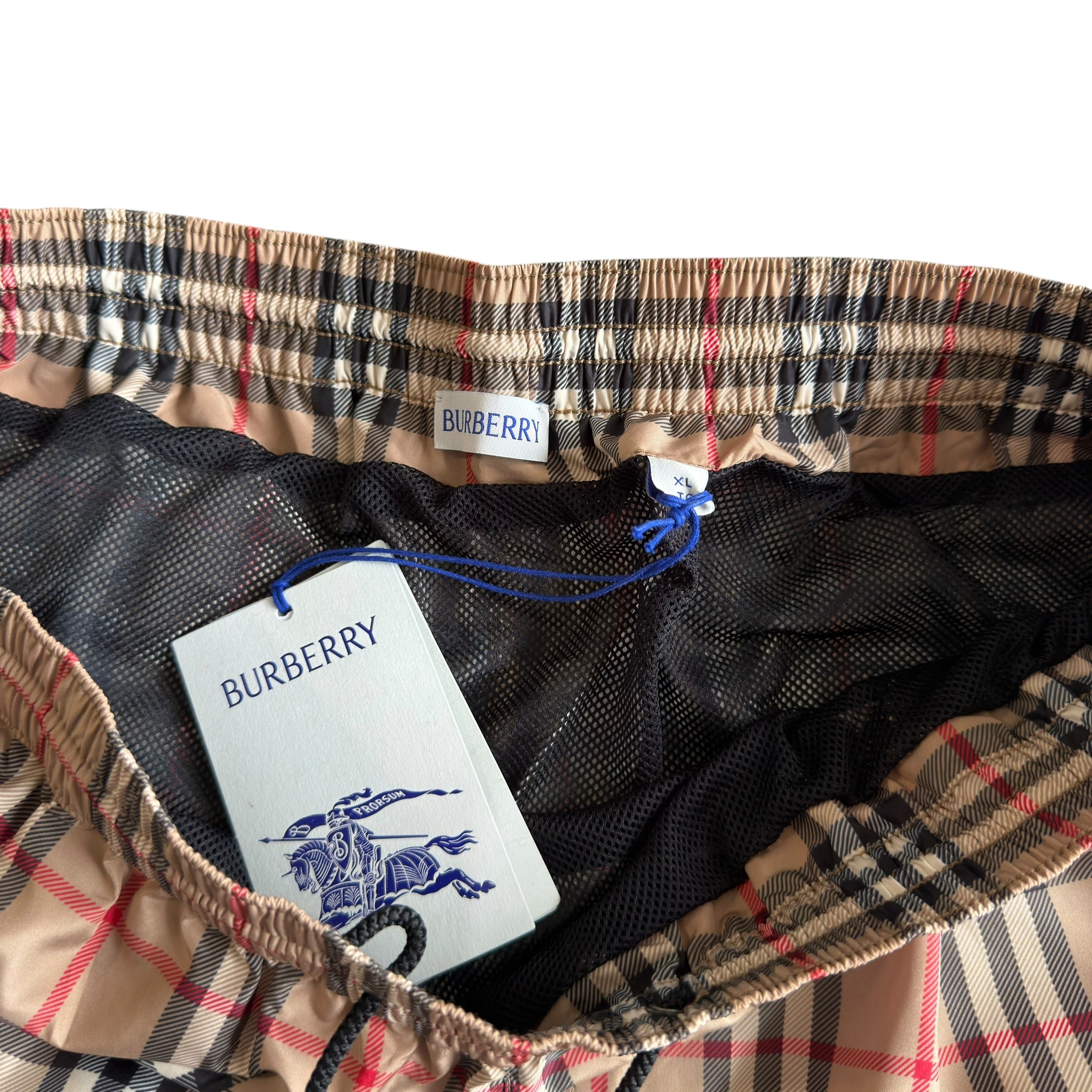 Burberry Check Swim Shorts