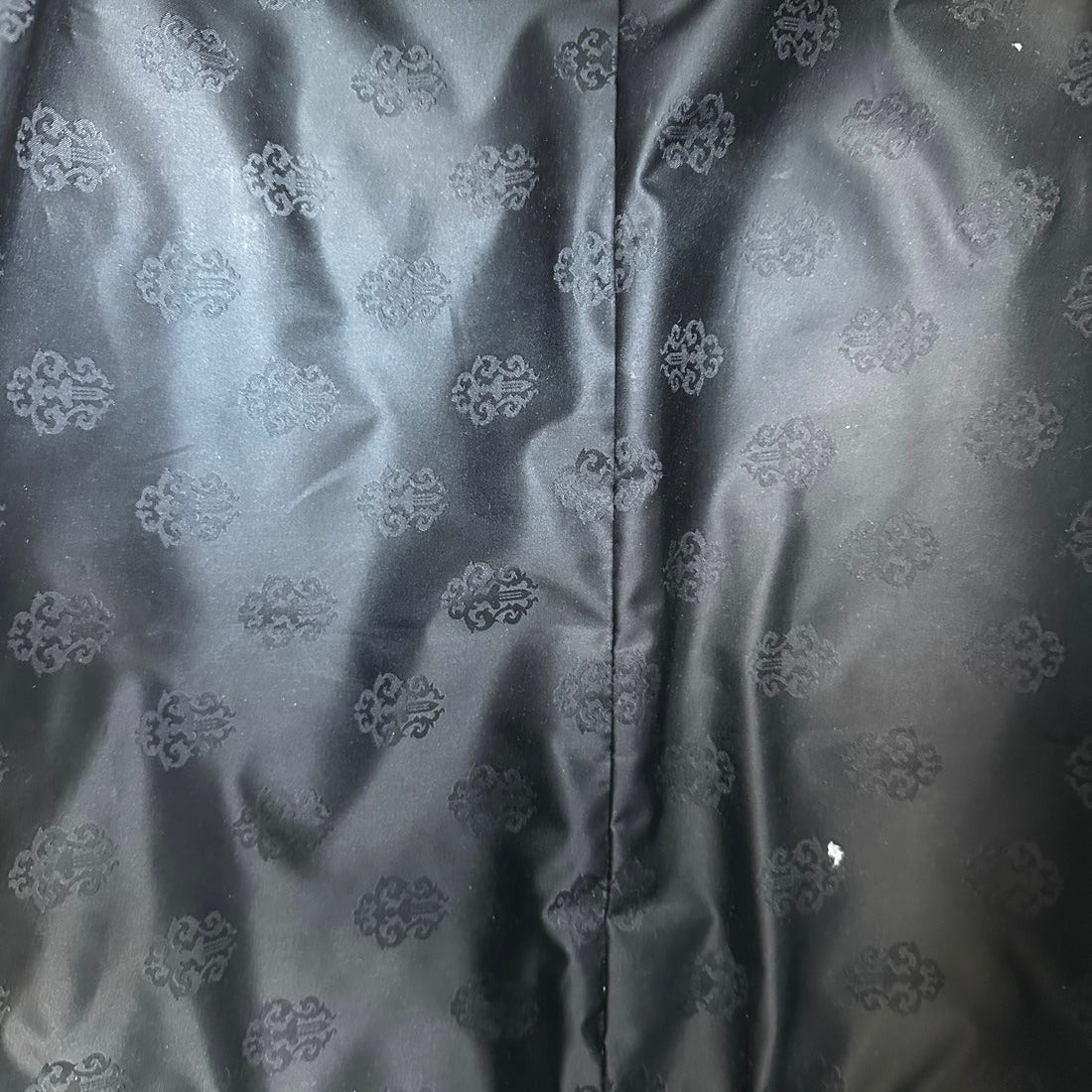 Chrome Hearts Black & Blue Leather Cross Patch Duffel Bag