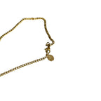 A Bathing Ape Bape Gold Card Necklace