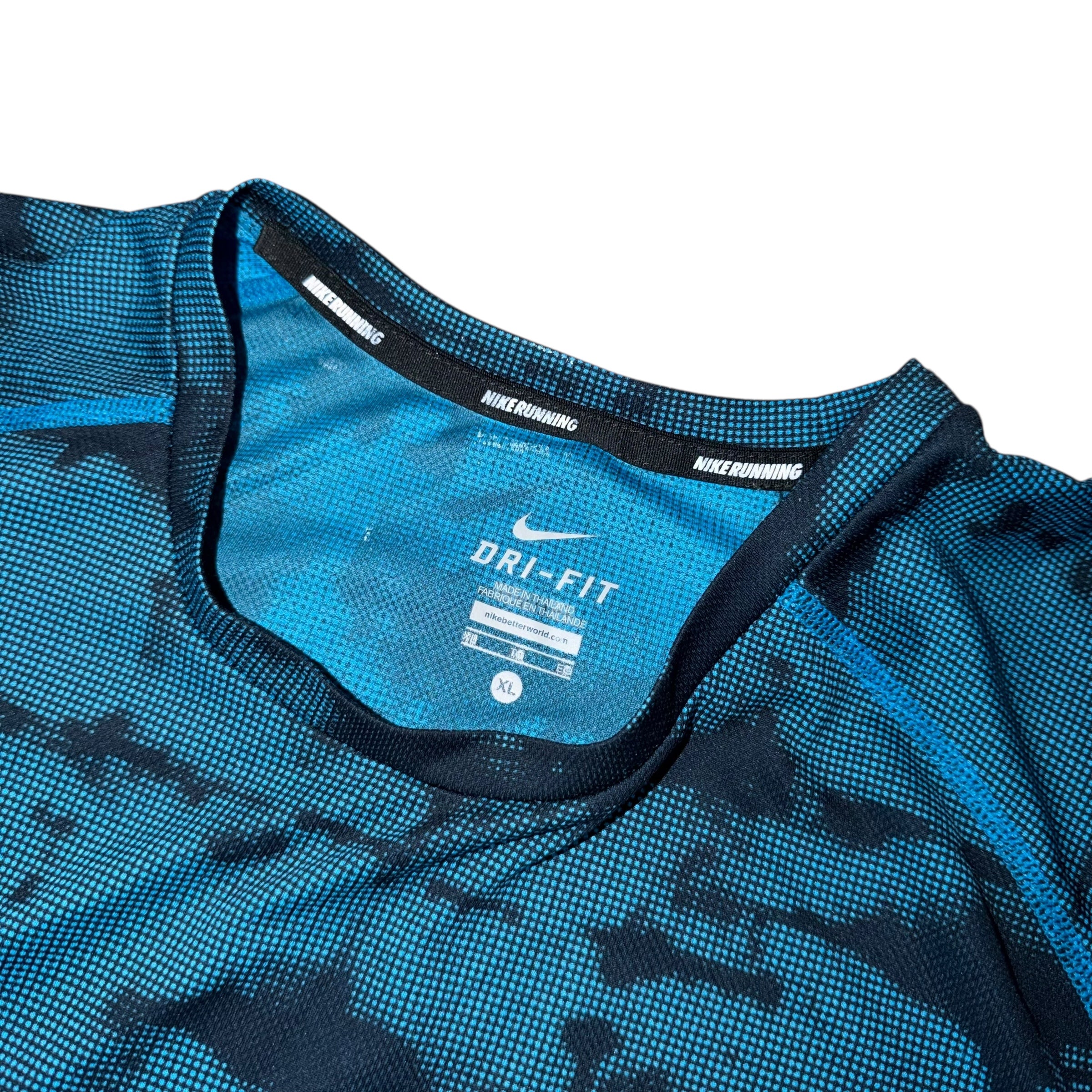Nike Blue Digital Camo T Shirt