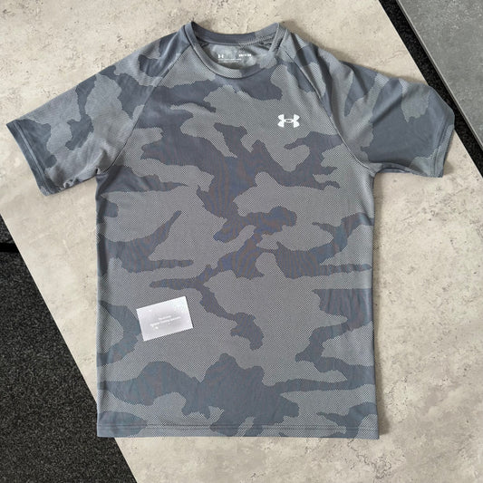 Under Armour Grey Camouflage T Shirt