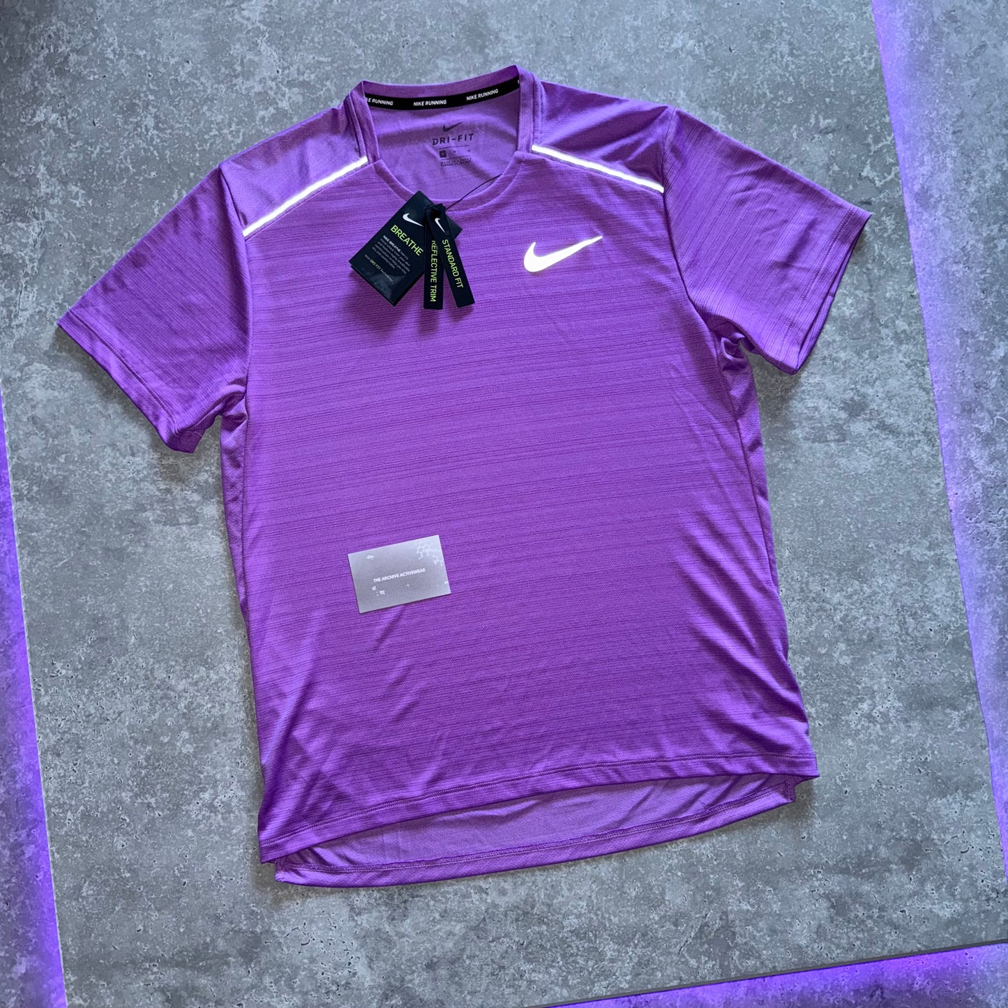 Nike 1.0 Miler Light Violet T-shirt