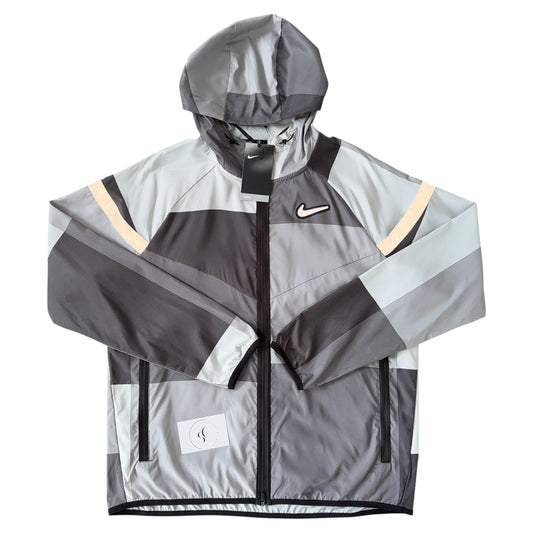 Nike Grey Wild Run Panel Windbreaker