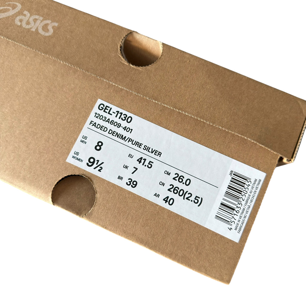 Asics Gel 1130 Faded Denim Trainers