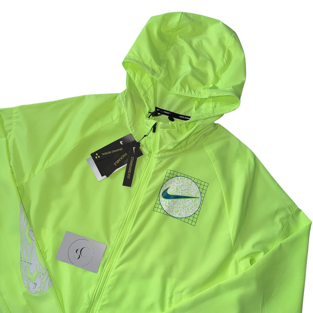 Nike Green Globe Wild Run Windbreaker