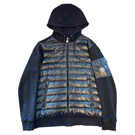 Moncler Down Hooded Cardigan