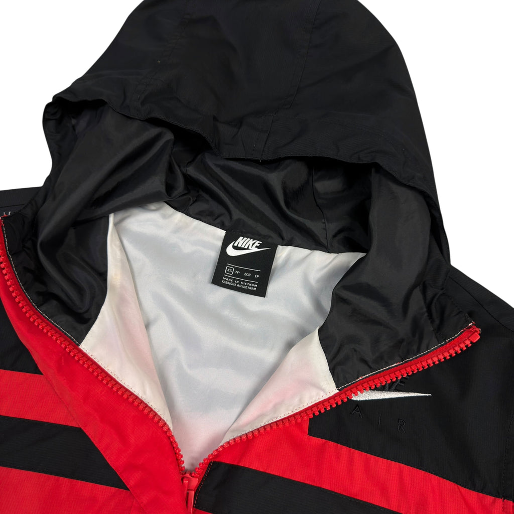Nike Air Red Half Zip Windbreaker Jacket
