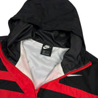 Nike Air Red Half Zip Windbreaker Jacket