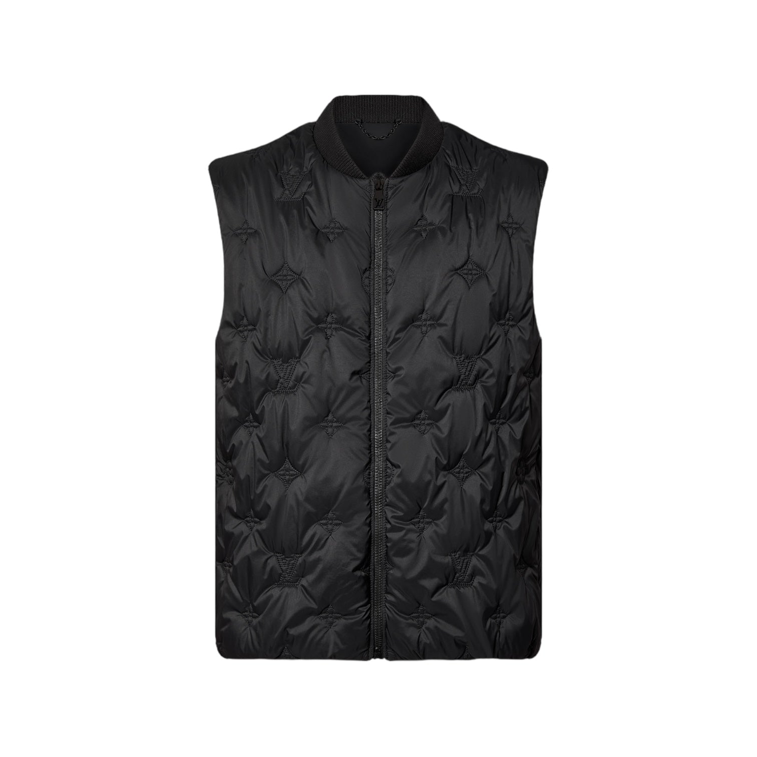 Louis Vuitton Black Embossed Monogram Gilet