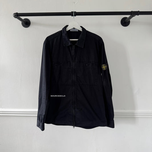 Stone Island Black Dye Overshirt