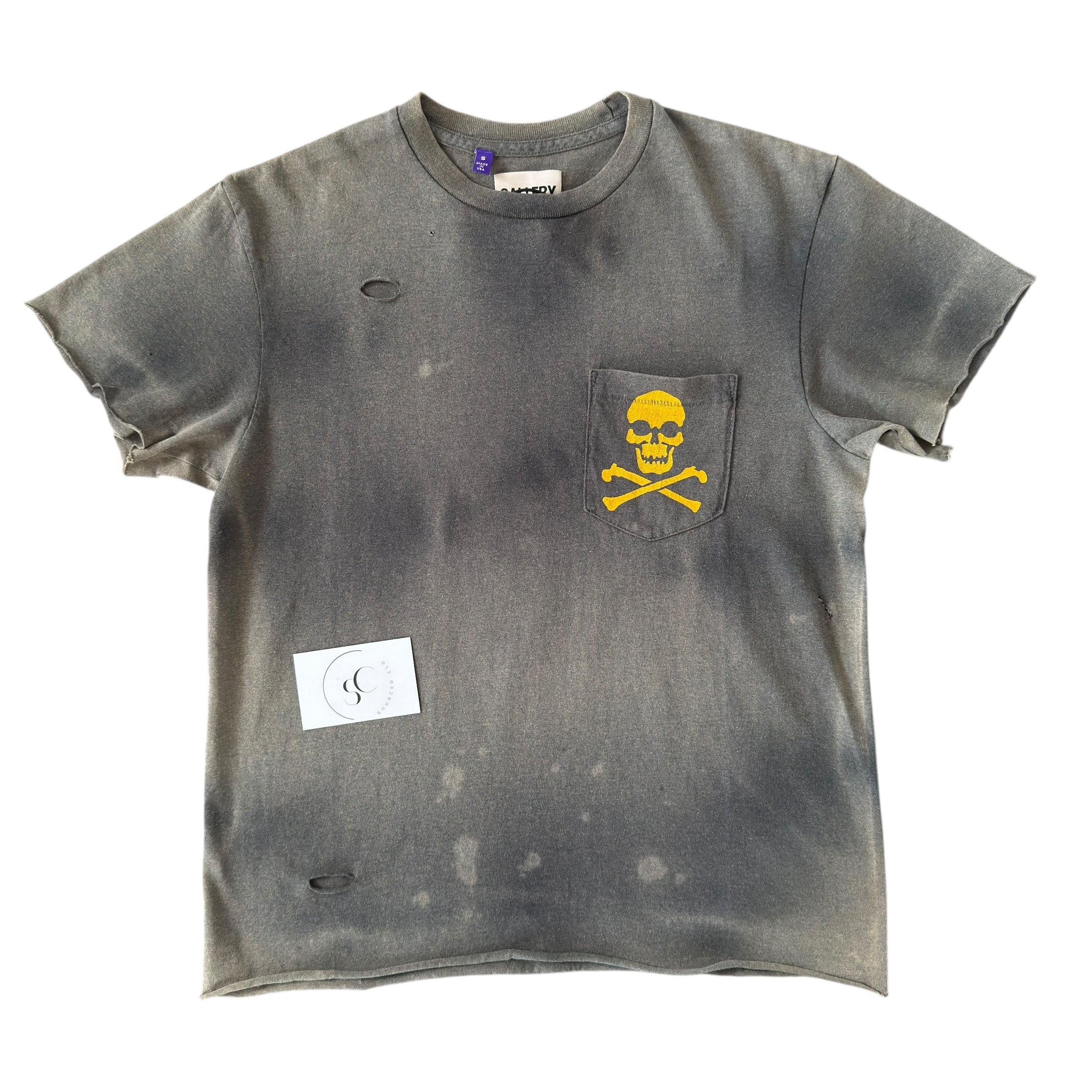 Gallery Dept Skull Logo T Shirt