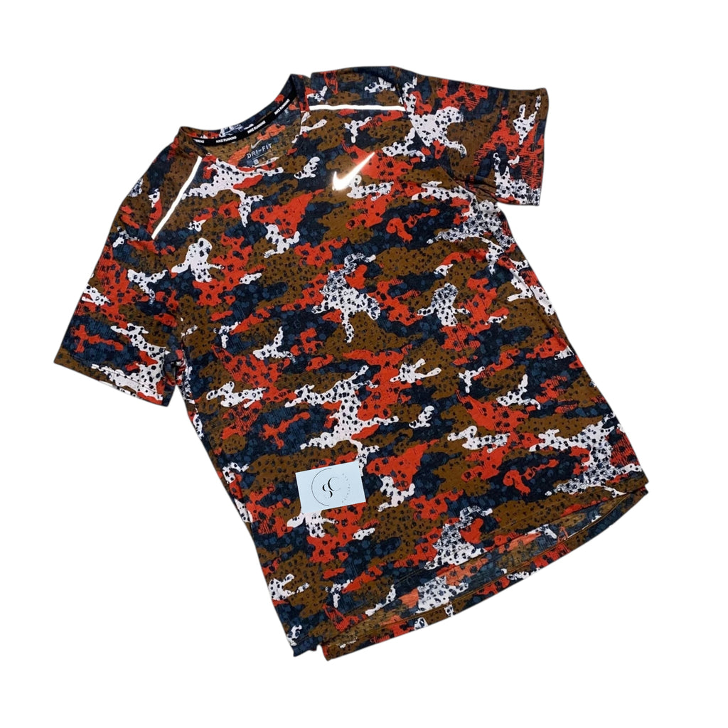 Nike Rise 365 Camo Miler T Shirt