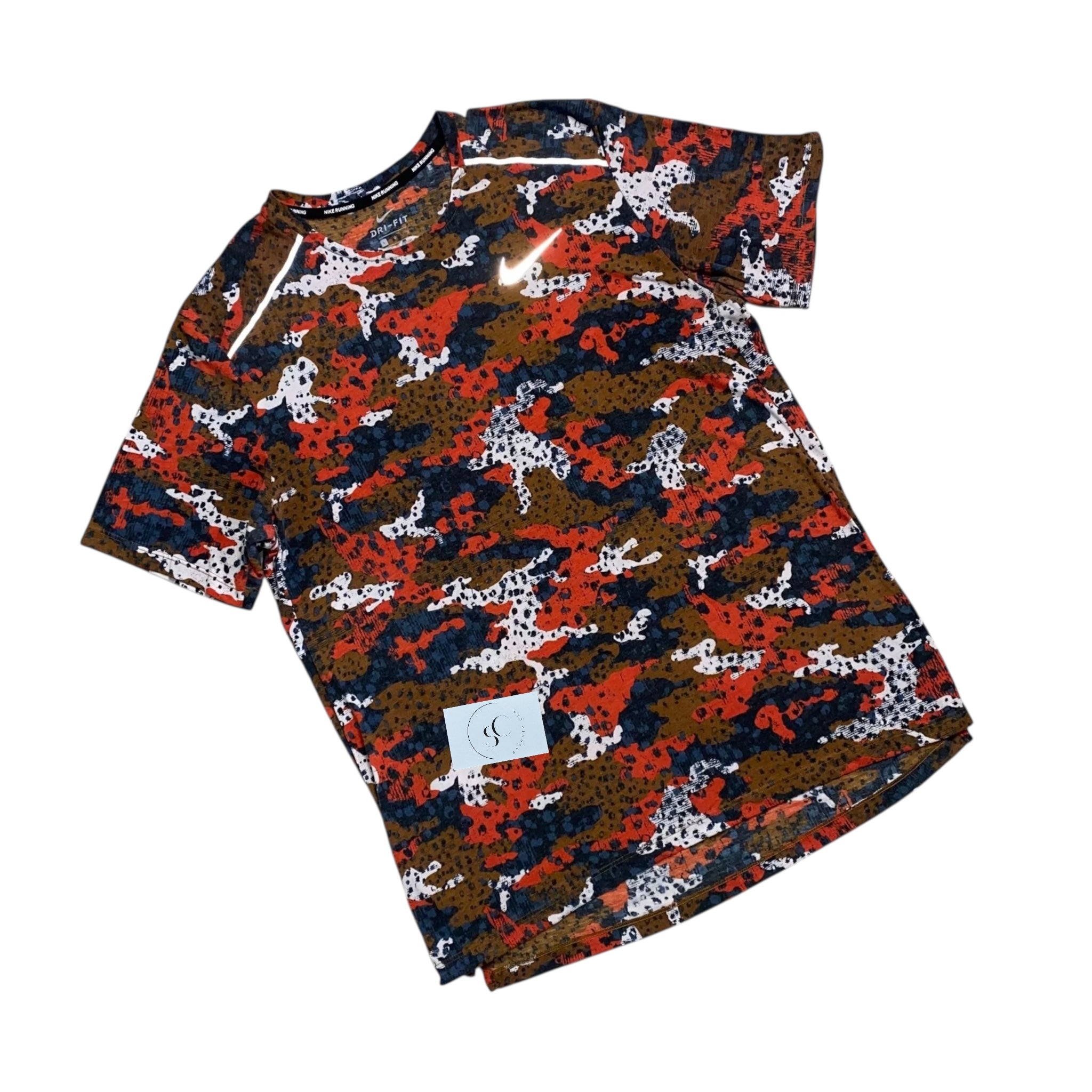 Nike Rise 365 Camo Miler T Shirt