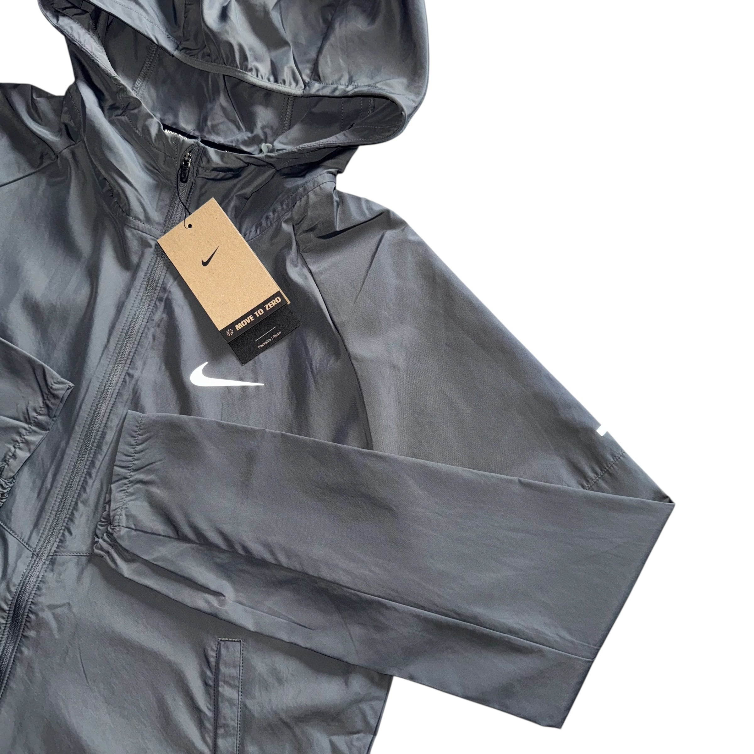 Nike Grey Repel Windbreaker