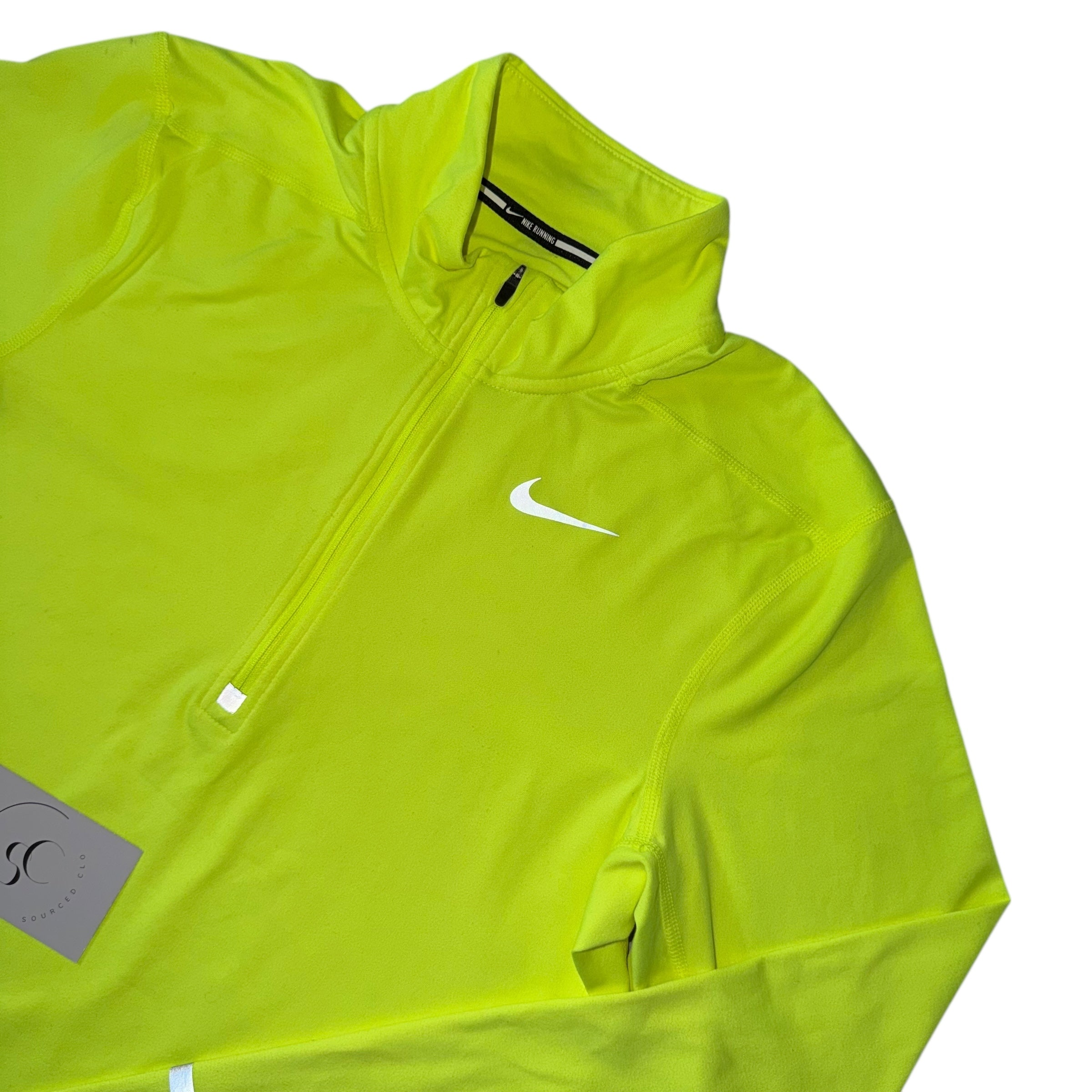 Nike Neon Half Zip Sweatshirt